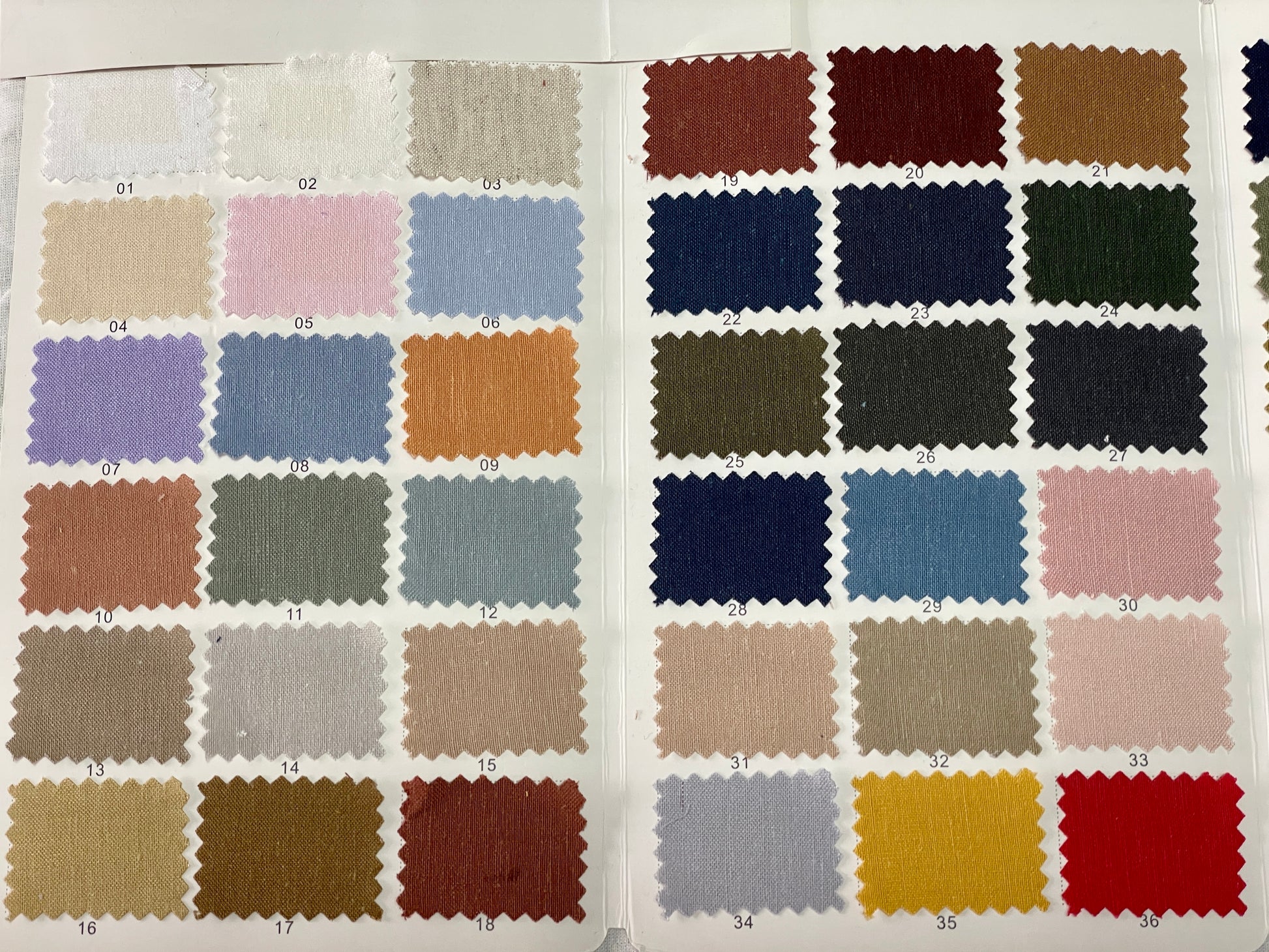 Washed Ramie & Viscose Blended fabric - Natasha Fabric