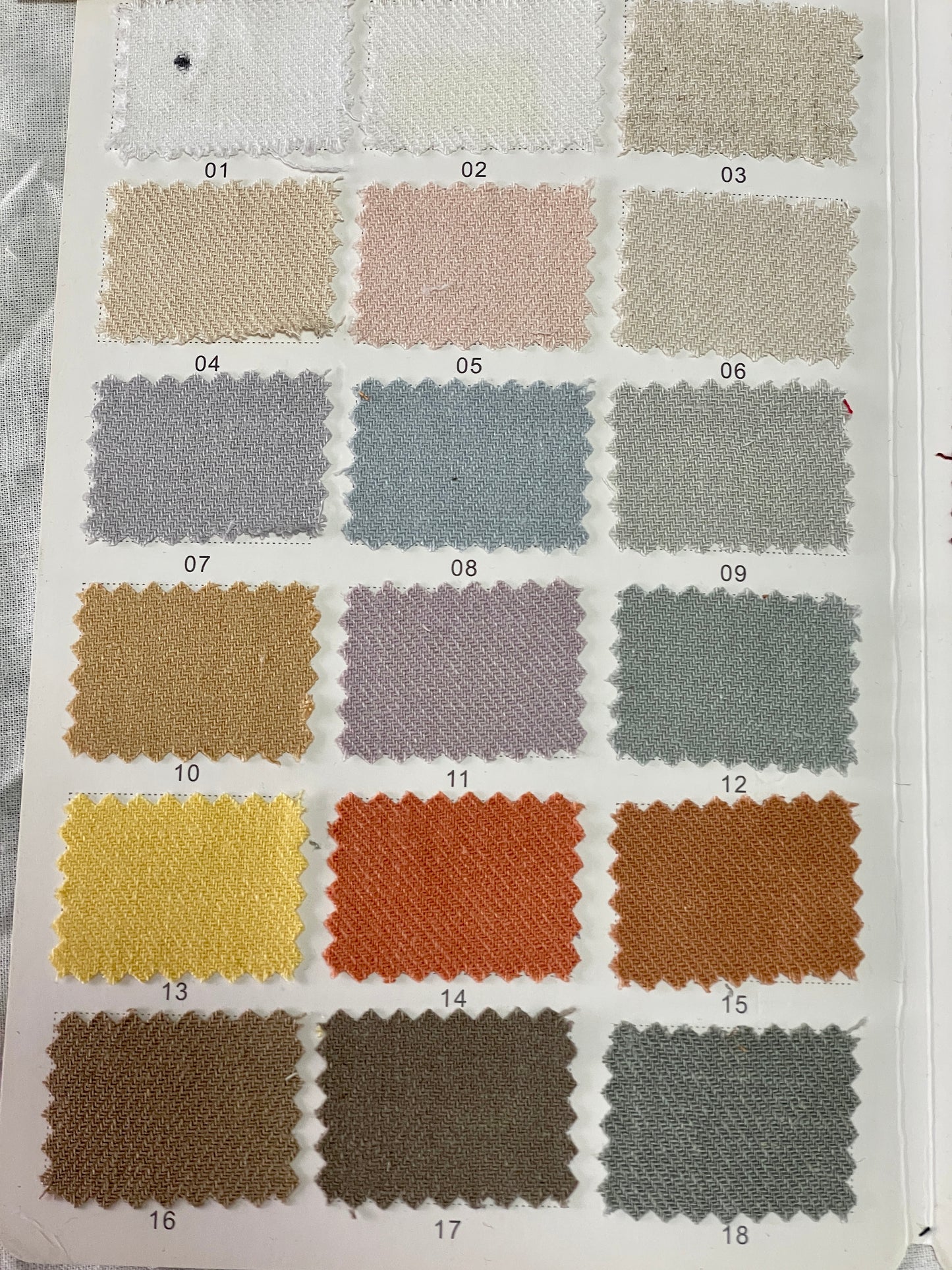 30%Linen 70%Viscose Blended Fabric with Soft Hand Feel - Natasha Fabric