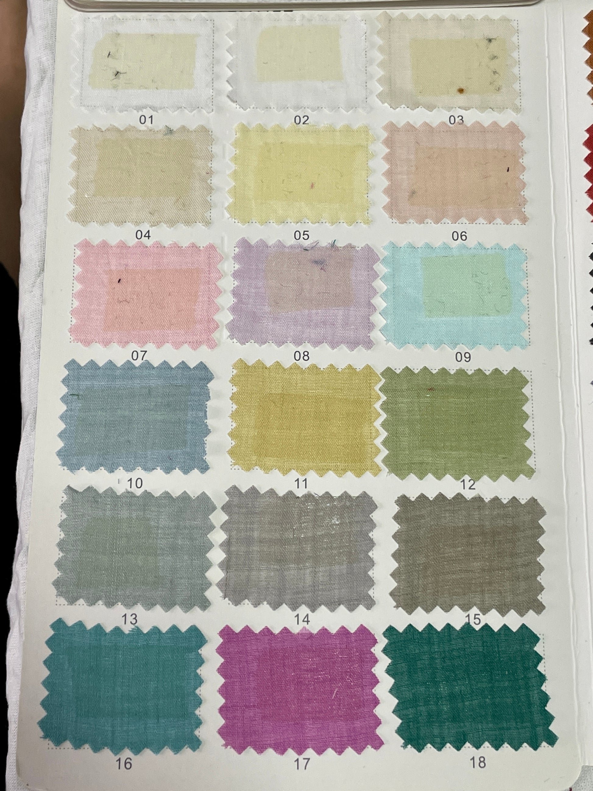 65g Light Weight 100% Ramie Fabric for Pant - Natasha Fabric