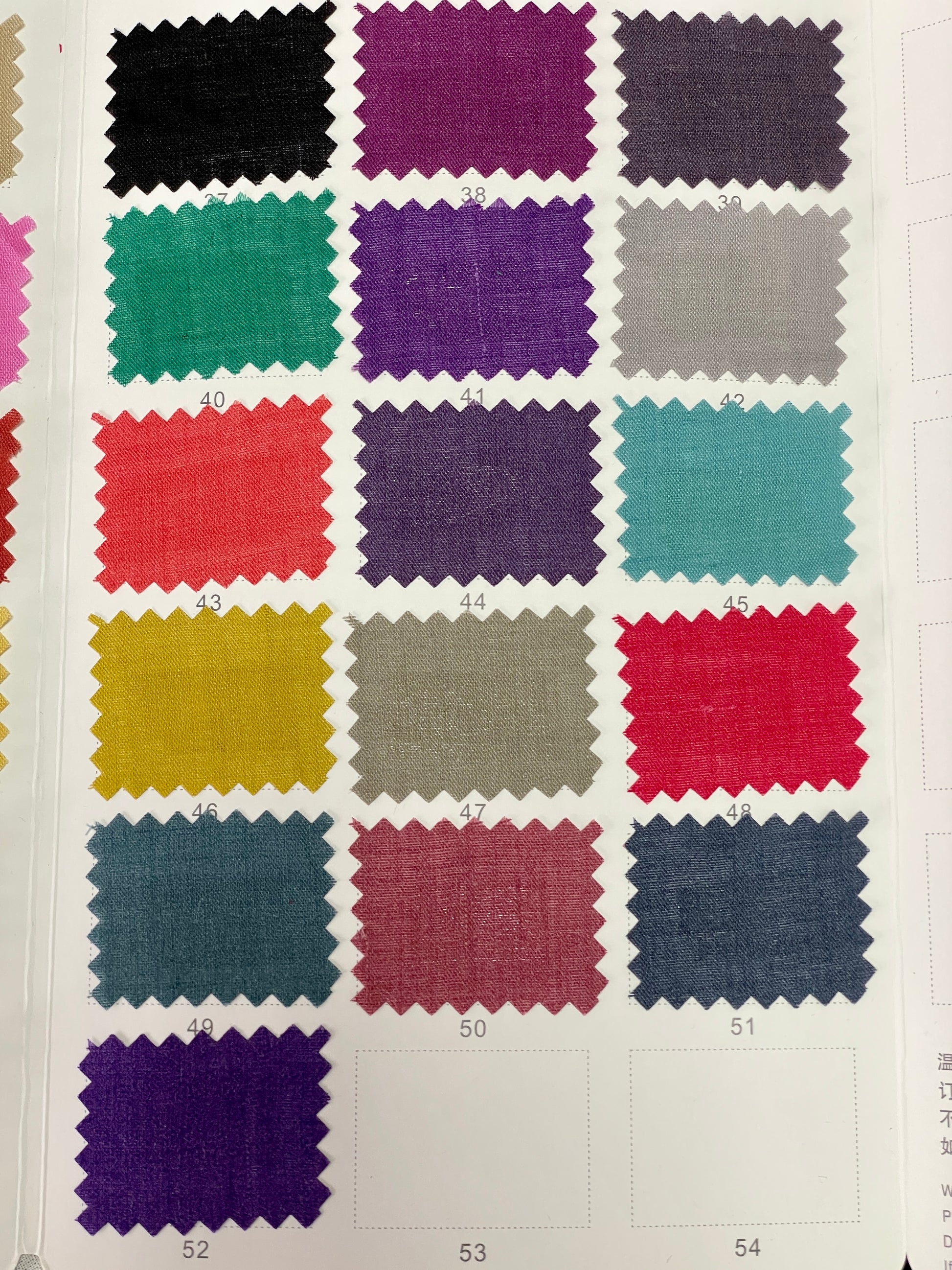 100g Light Weight 100% Ramie Fabric - Natasha Fabric