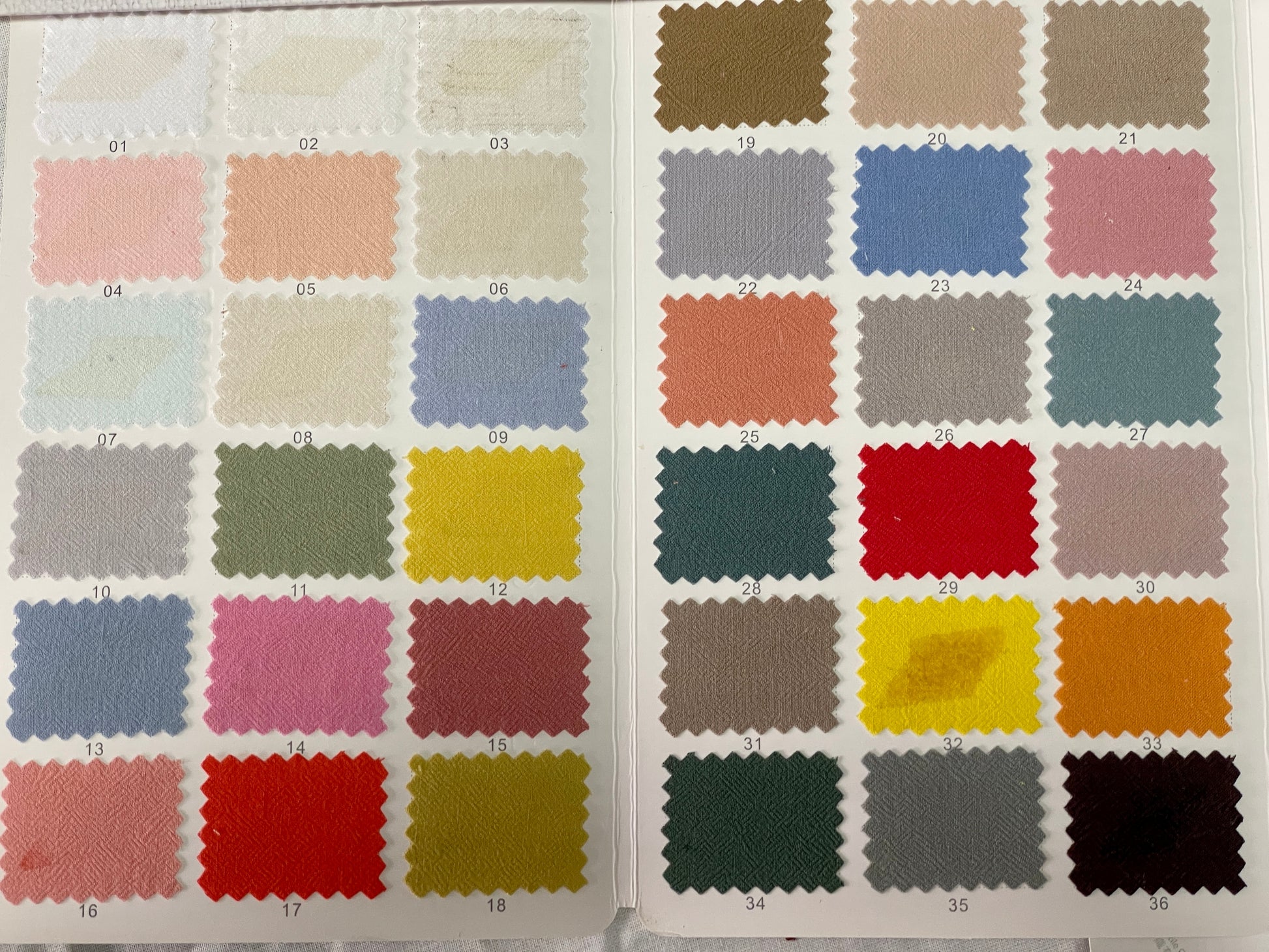 140g Sand Washed Linen & Viscose Blend fabric - Natasha Fabric