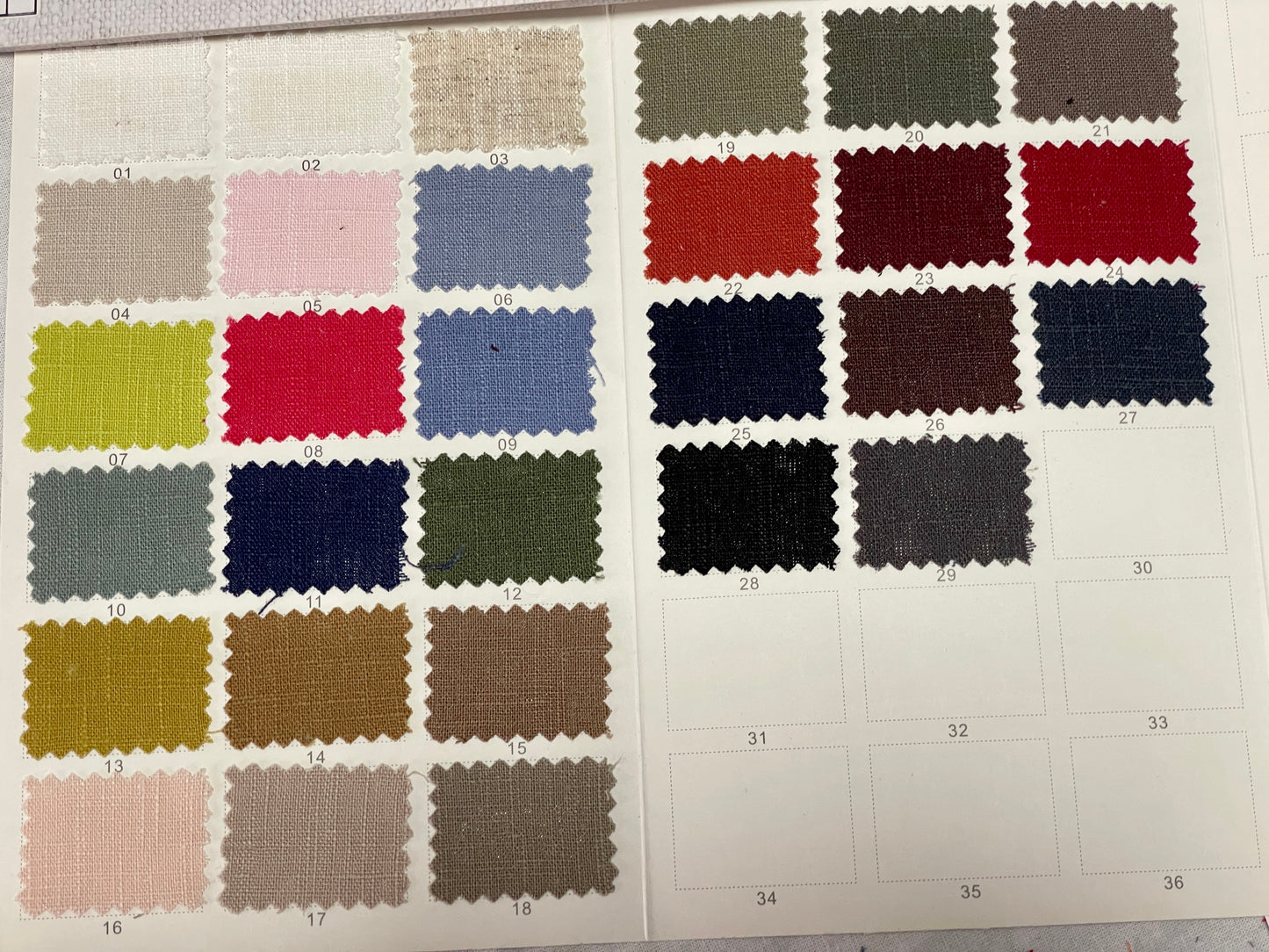 80% Ramie 20% Cotton Blended Fabric - Natasha Fabric