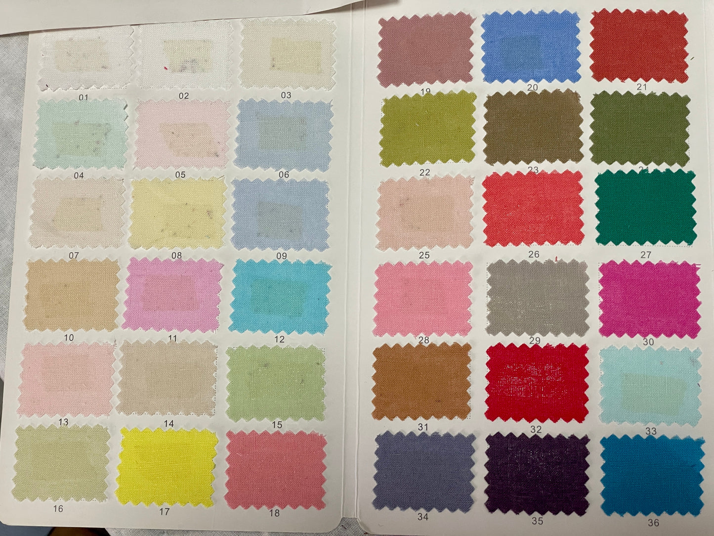 120g Light Weight Cotton Ramie Blended Fabric for Summer - Natasha Fabric