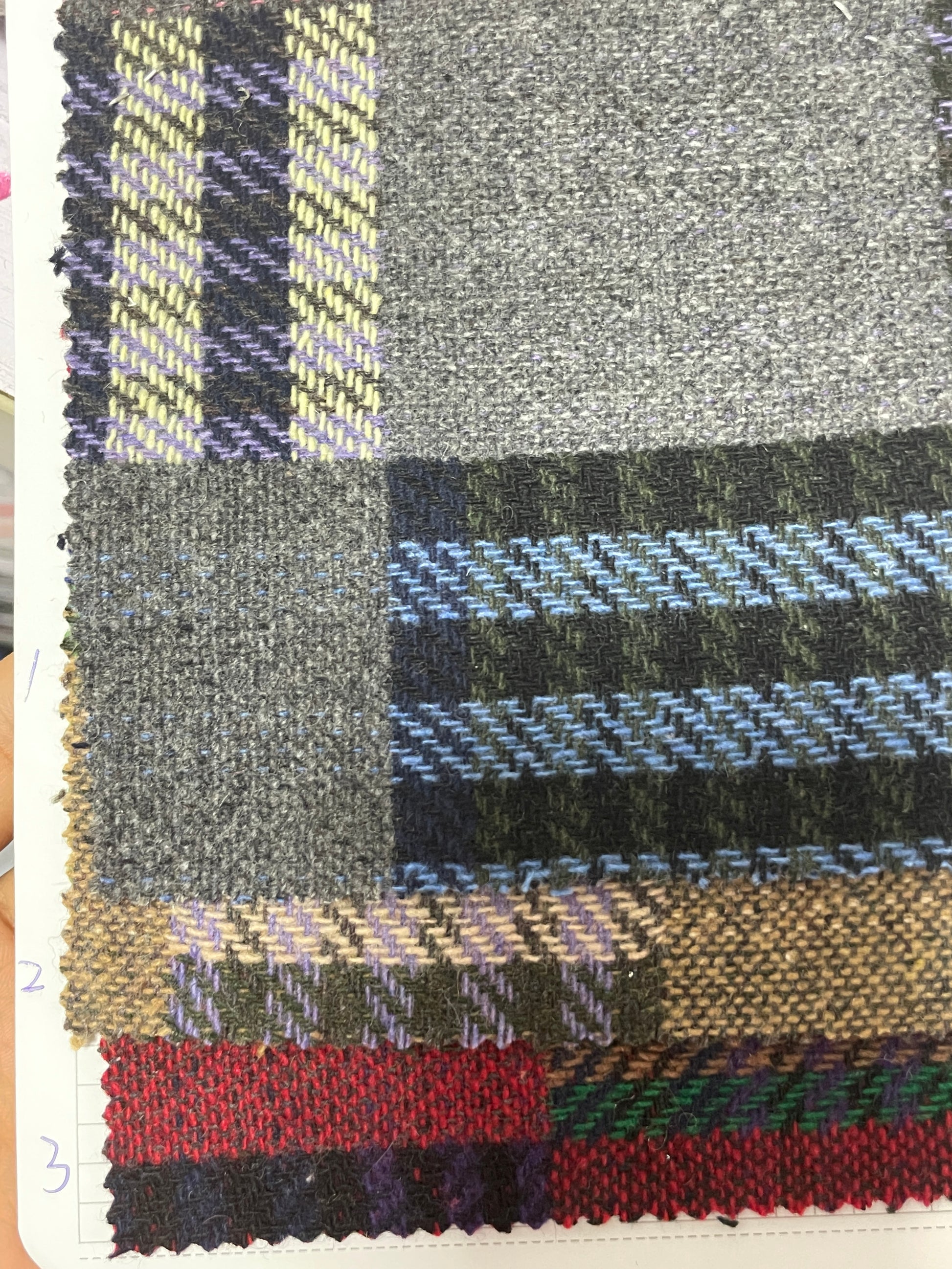 Blended Tweed/Boucle Fabric for Overcoat - Natasha Fabric