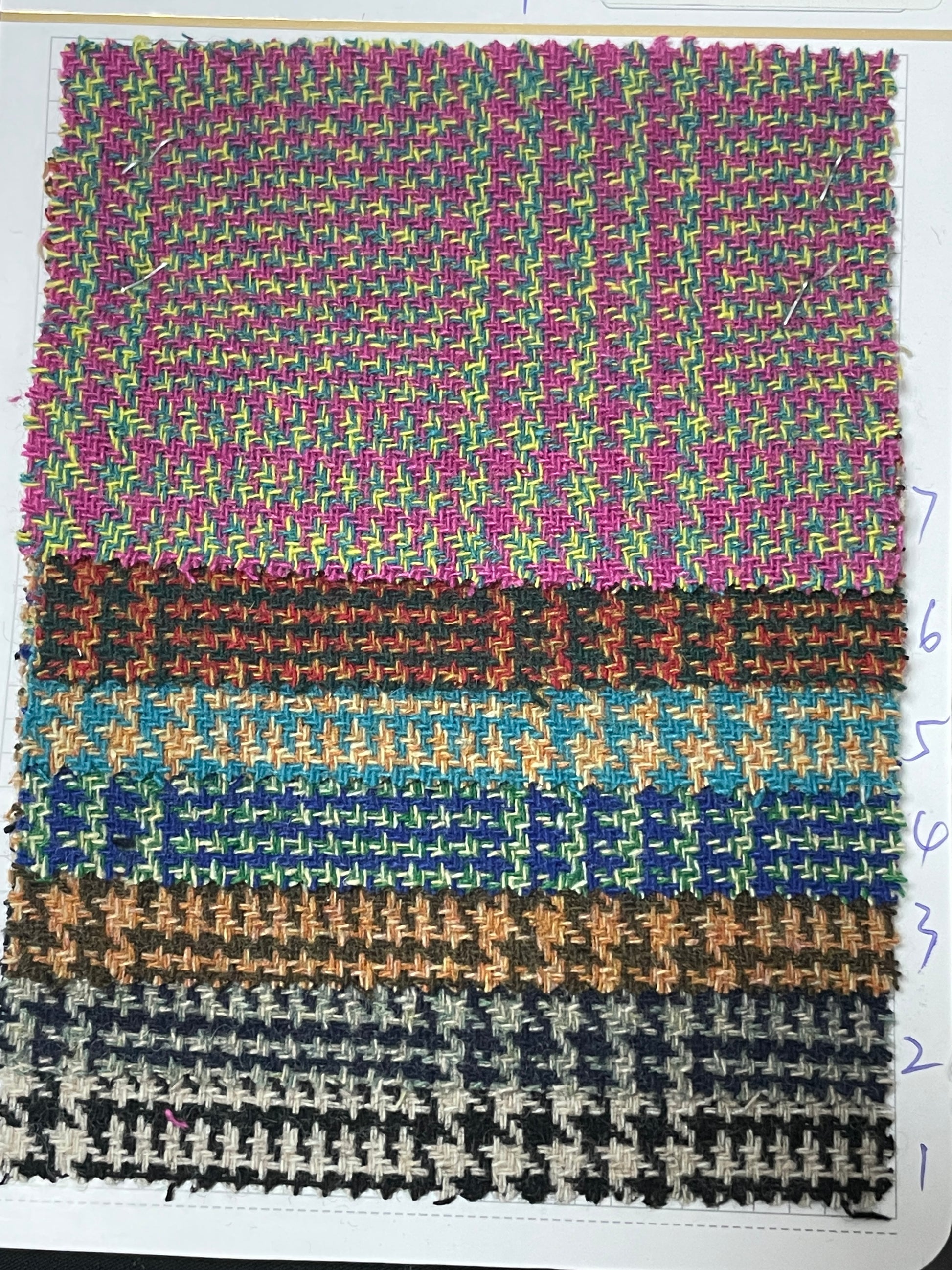 Wool Blended Tweed/Boucle Fabric for Overcoat - Natasha Fabric