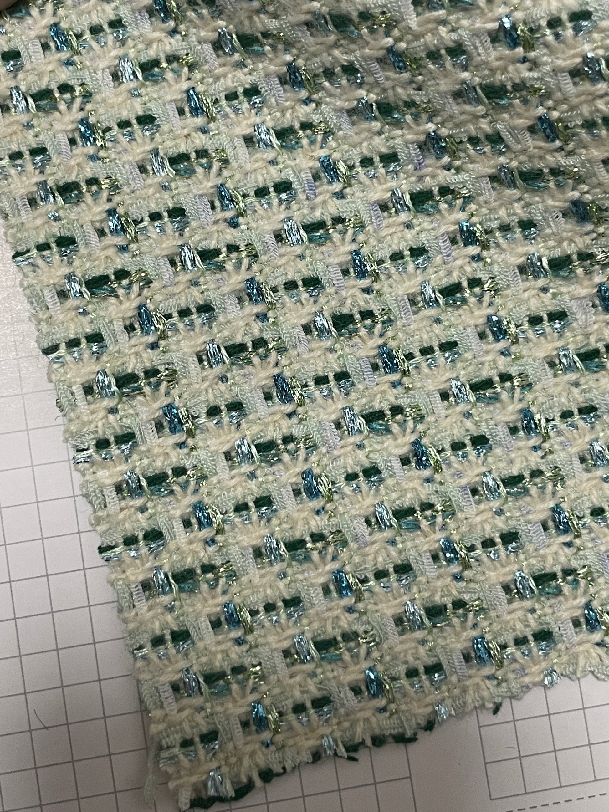 Blended Tweed/Boucle Fabric for Coat - Natasha Fabric