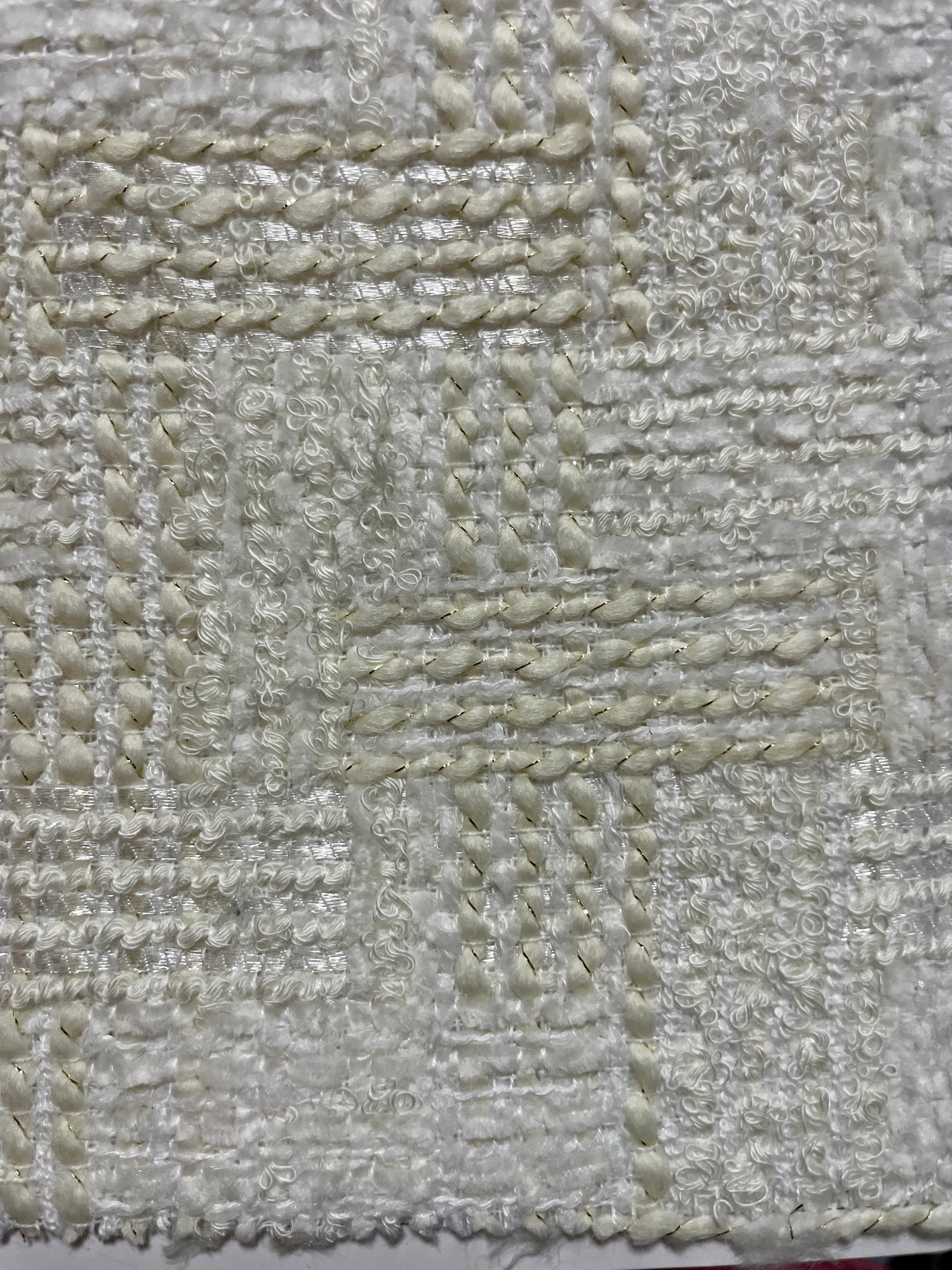 Tweed/Boucle Fabric for Coat - Natasha Fabric