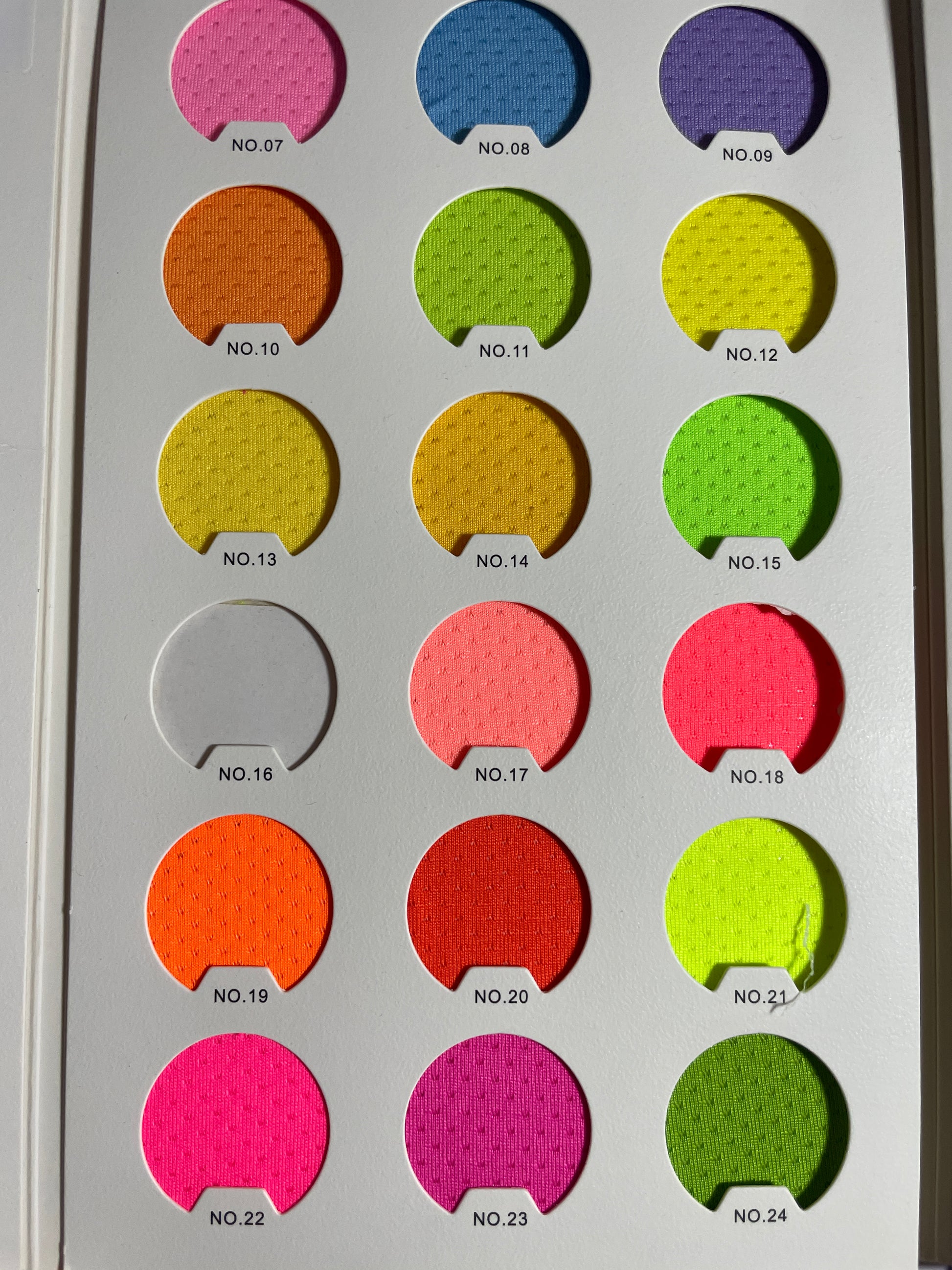 Dots Texture  Quick Dry Fabric For Activewear - Natasha Fabric
