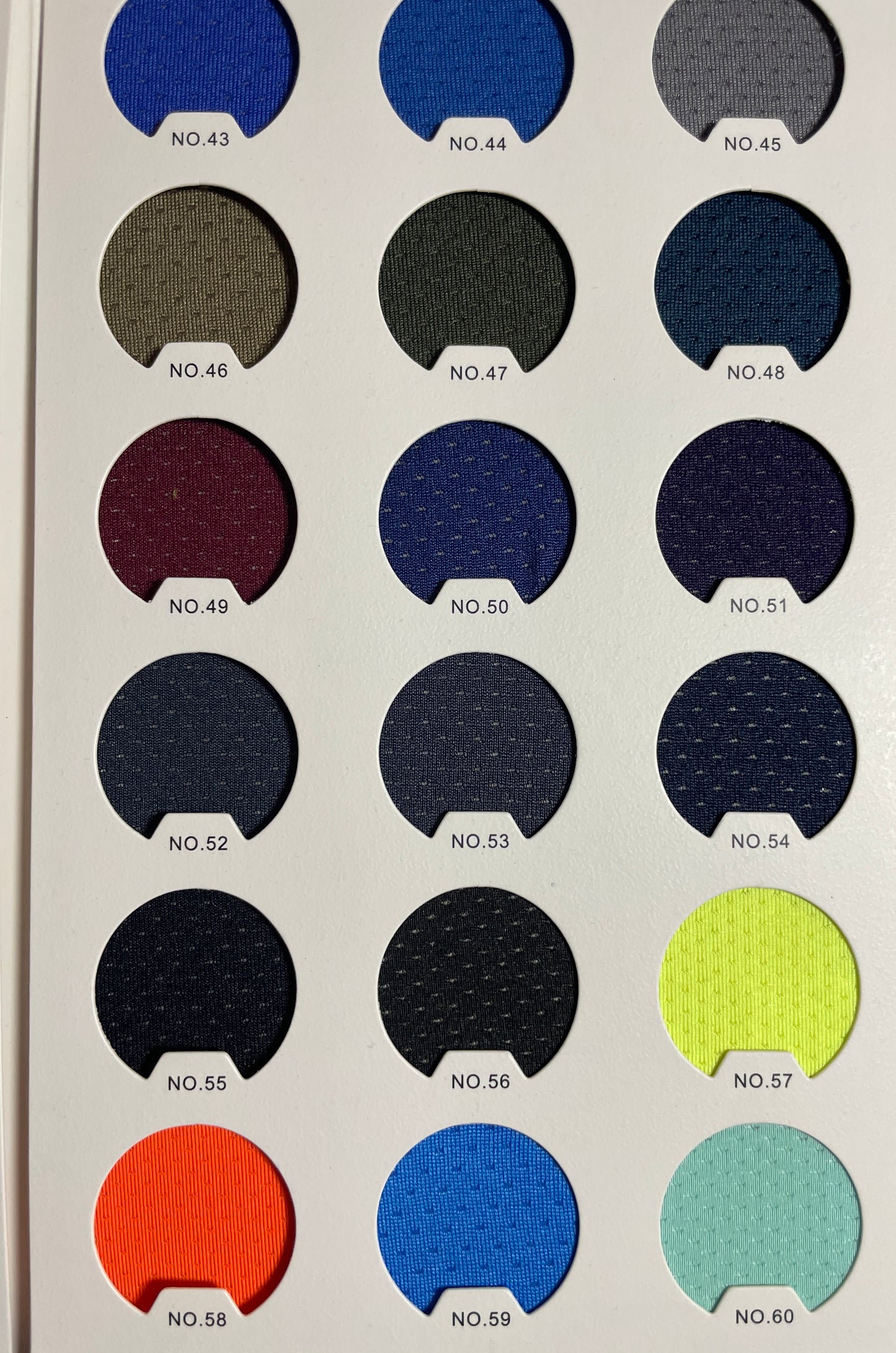 Dots Texture Quick Dry Fabric For Activewear - Natasha Fabric