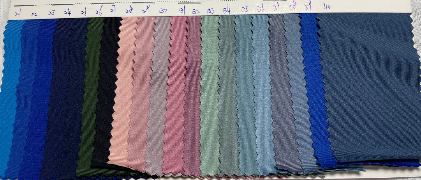 Poly Spandex Quick Dry Fabric For Activewear - Natasha Fabric