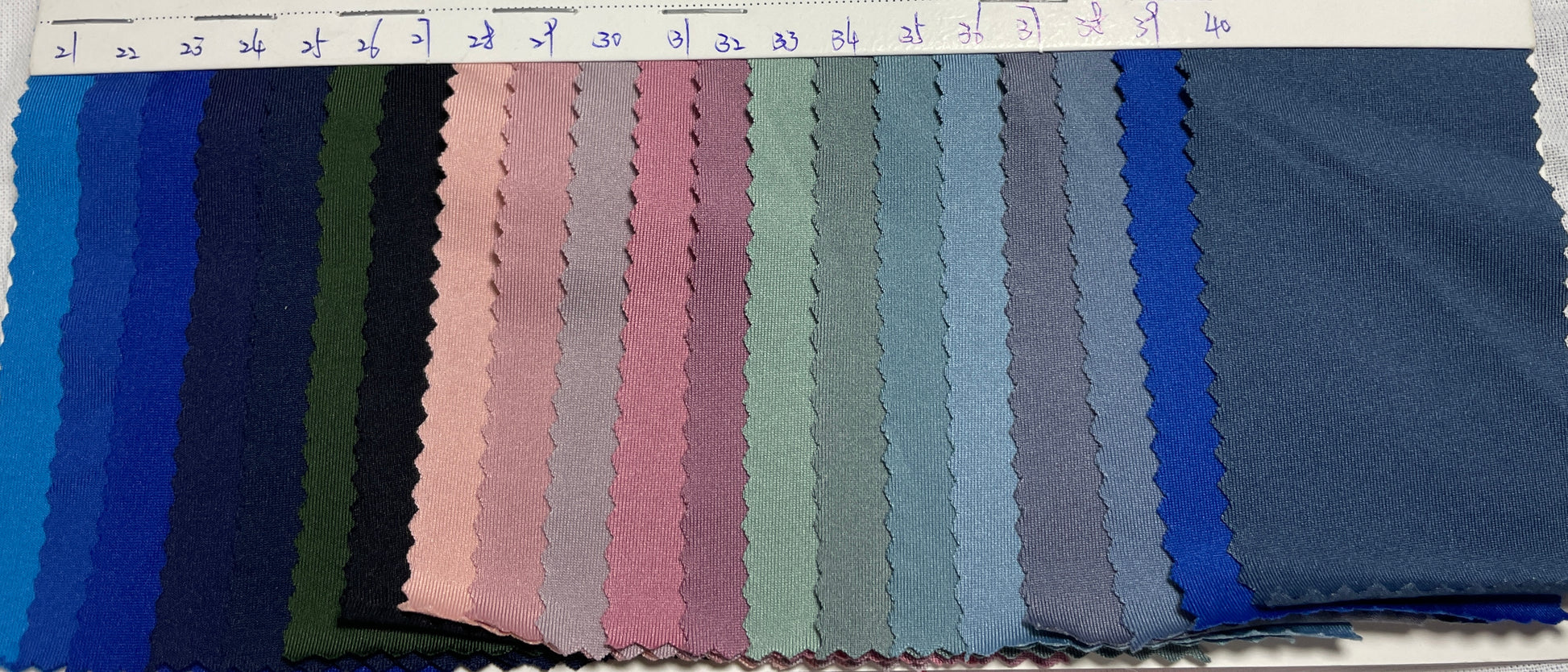 Poly  Spandex Quick Dry Fabric For Activewear - Natasha Fabric