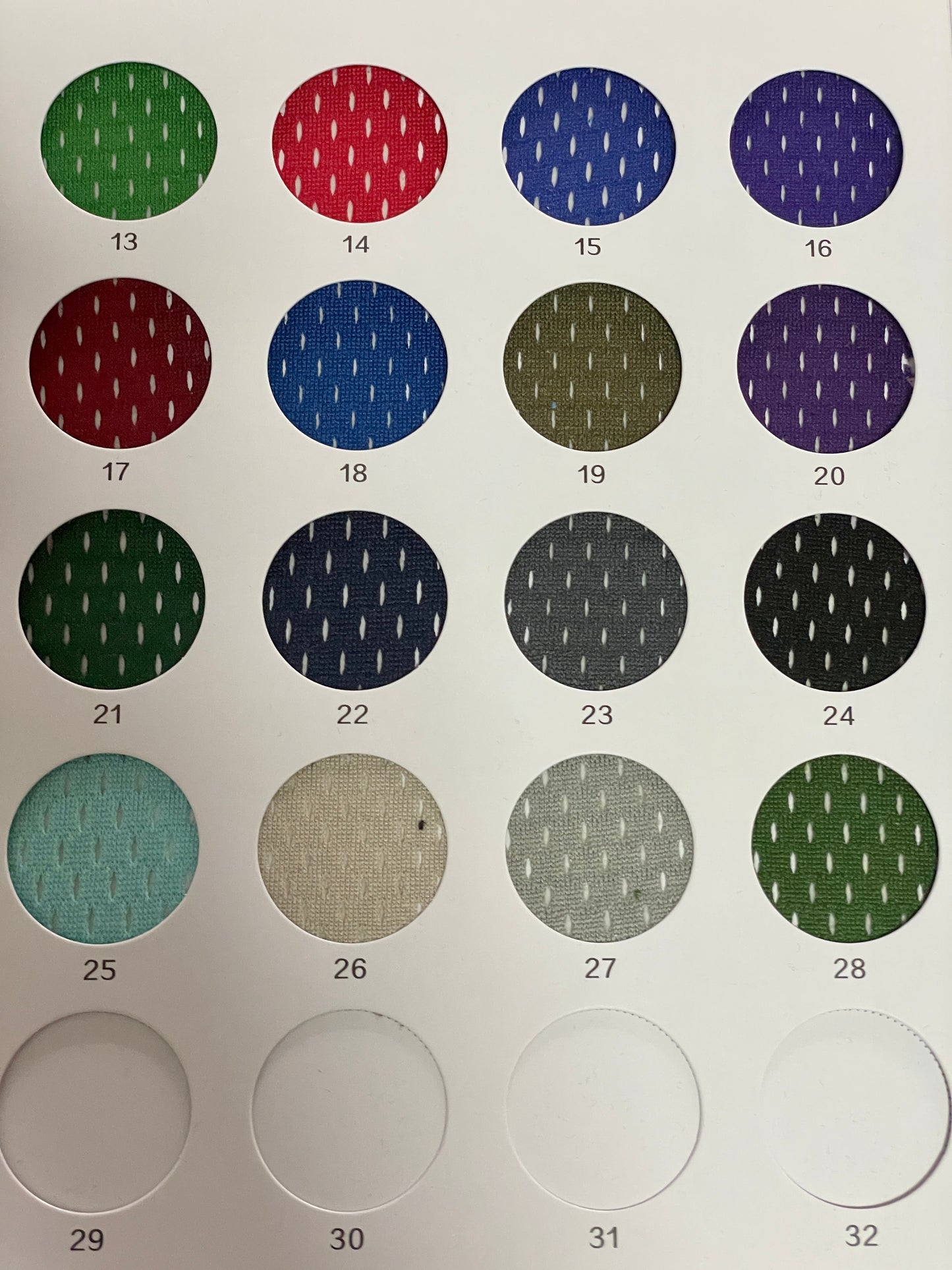 Basketball clothes Mesh Fabric with Quick Dry Function - Natasha Fabric