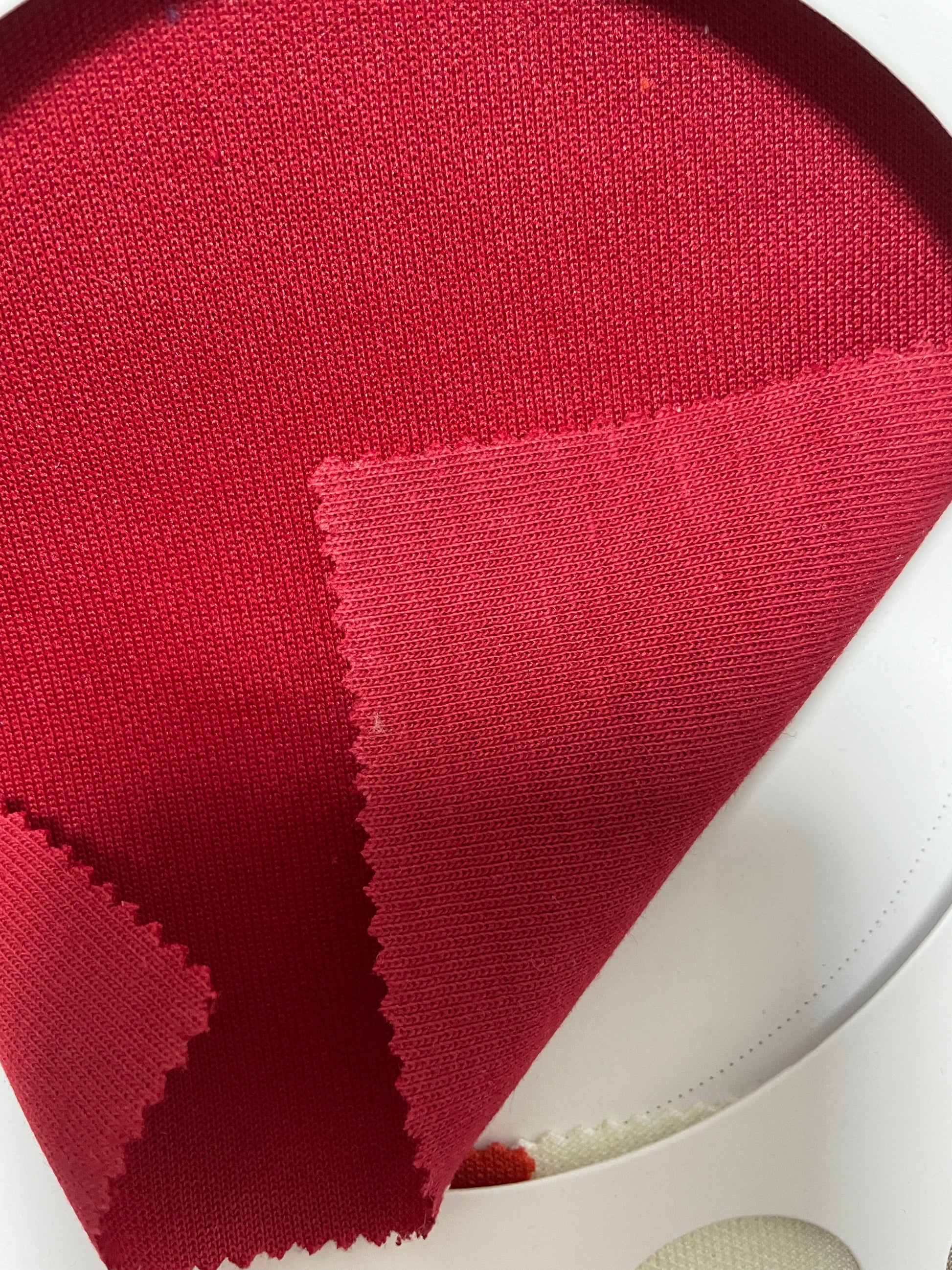 Famous Brand Same Design Blended Knit Fabric--Both Sides can Use! - Natasha Fabric