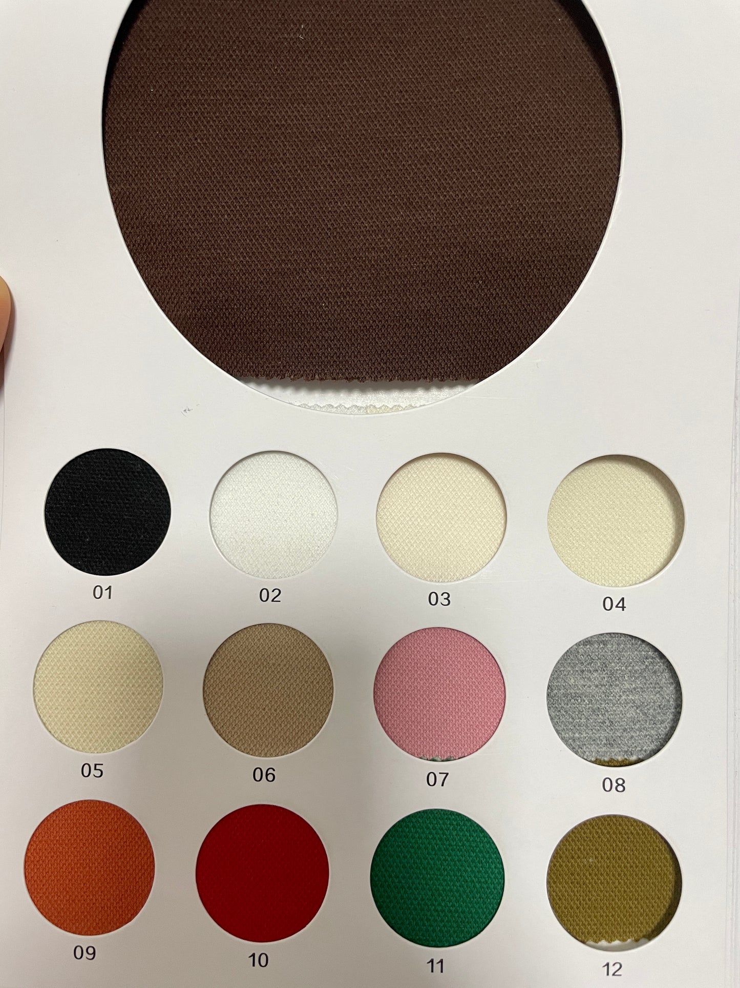 Hot!--Pique Fabric with Cotton Polyester Spandex Blended Content - Natasha Fabric