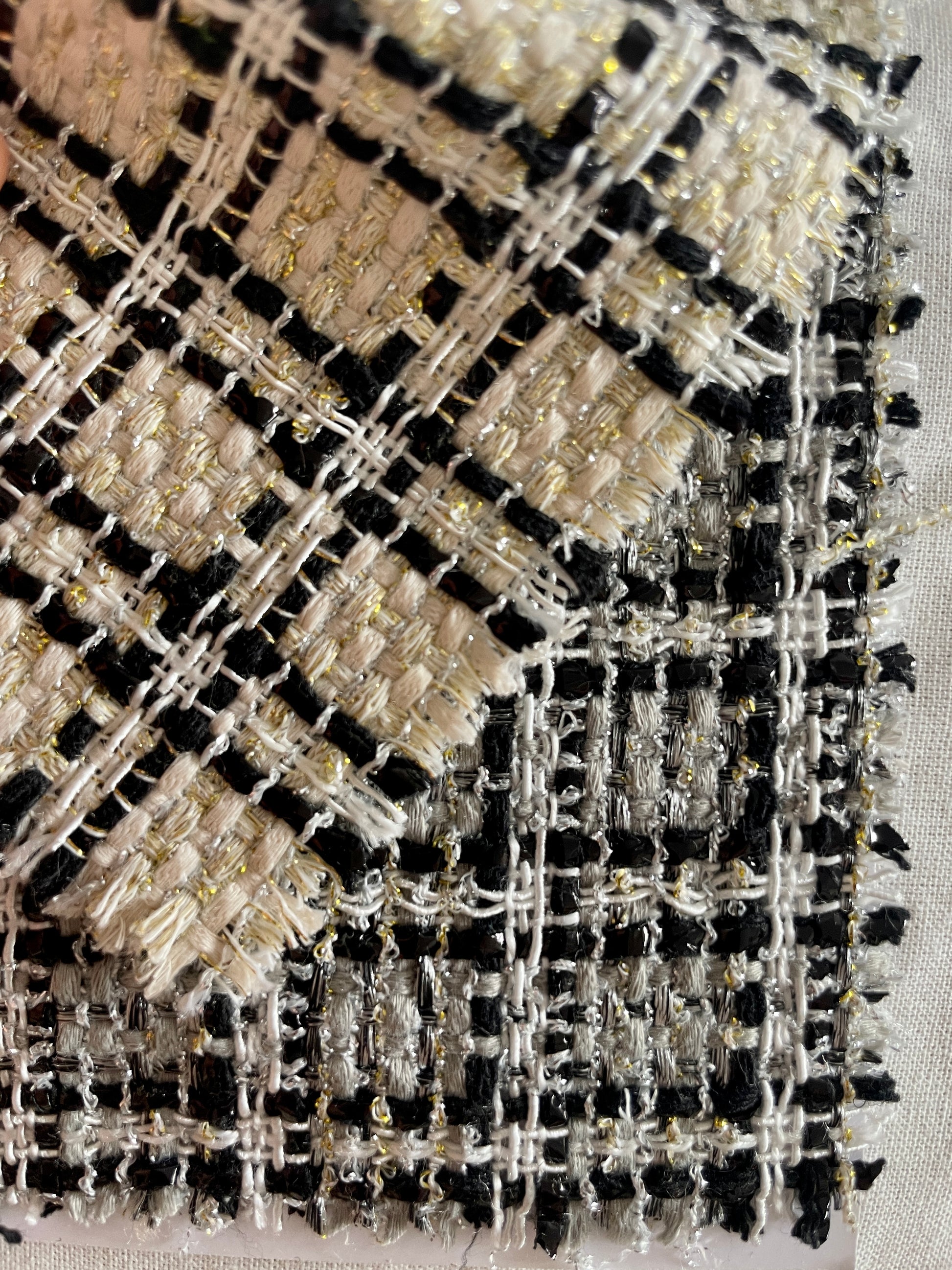 Plaid Design Tweed/Boucle Fabric On Sale - Natasha Fabric