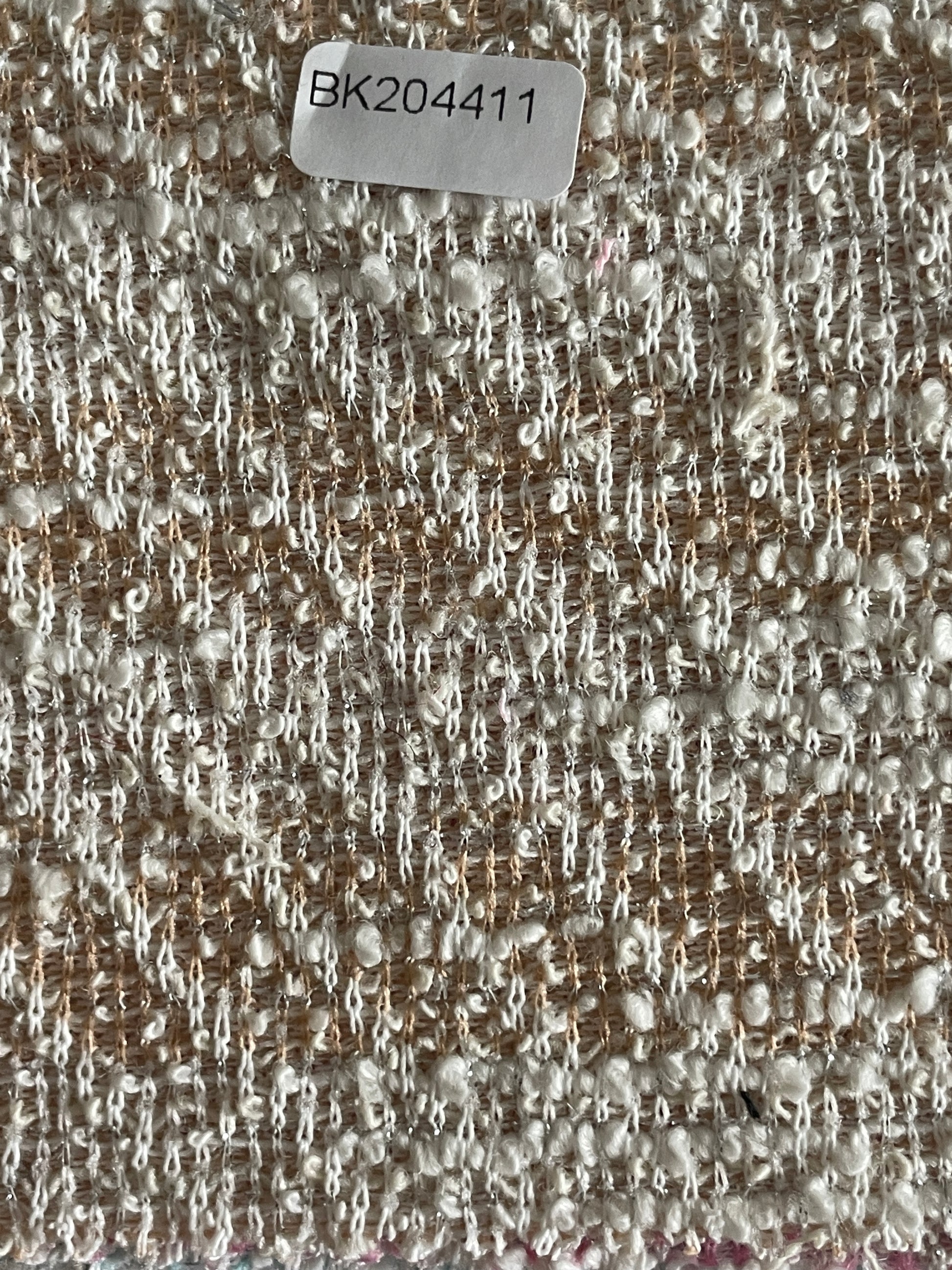 Knit-Stripe Design Tweed/ Boucle Fabric On Sale - Natasha Fabric