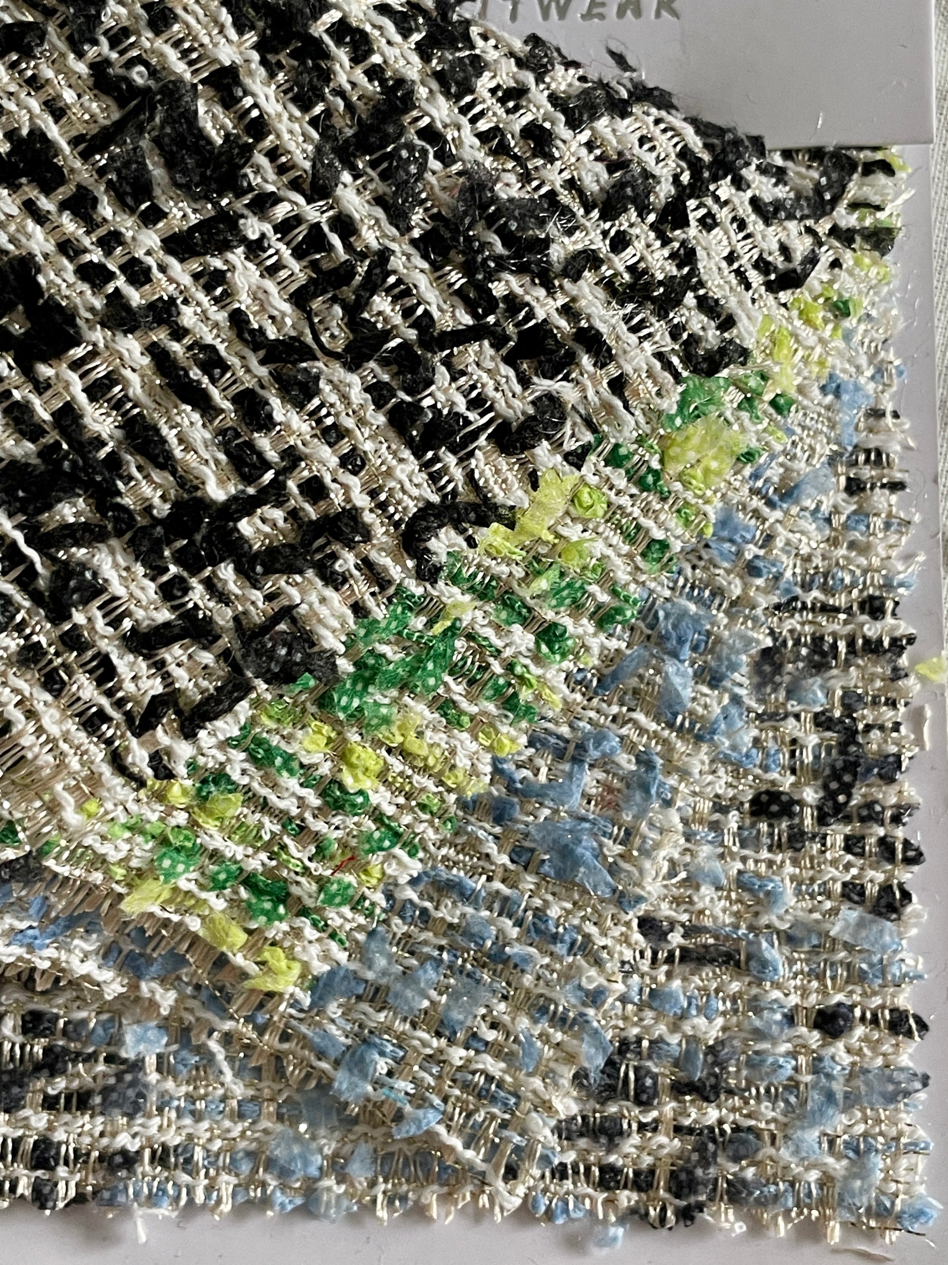 Multi-Color Tweed/Boucle Fabric On Sale - Natasha Fabric