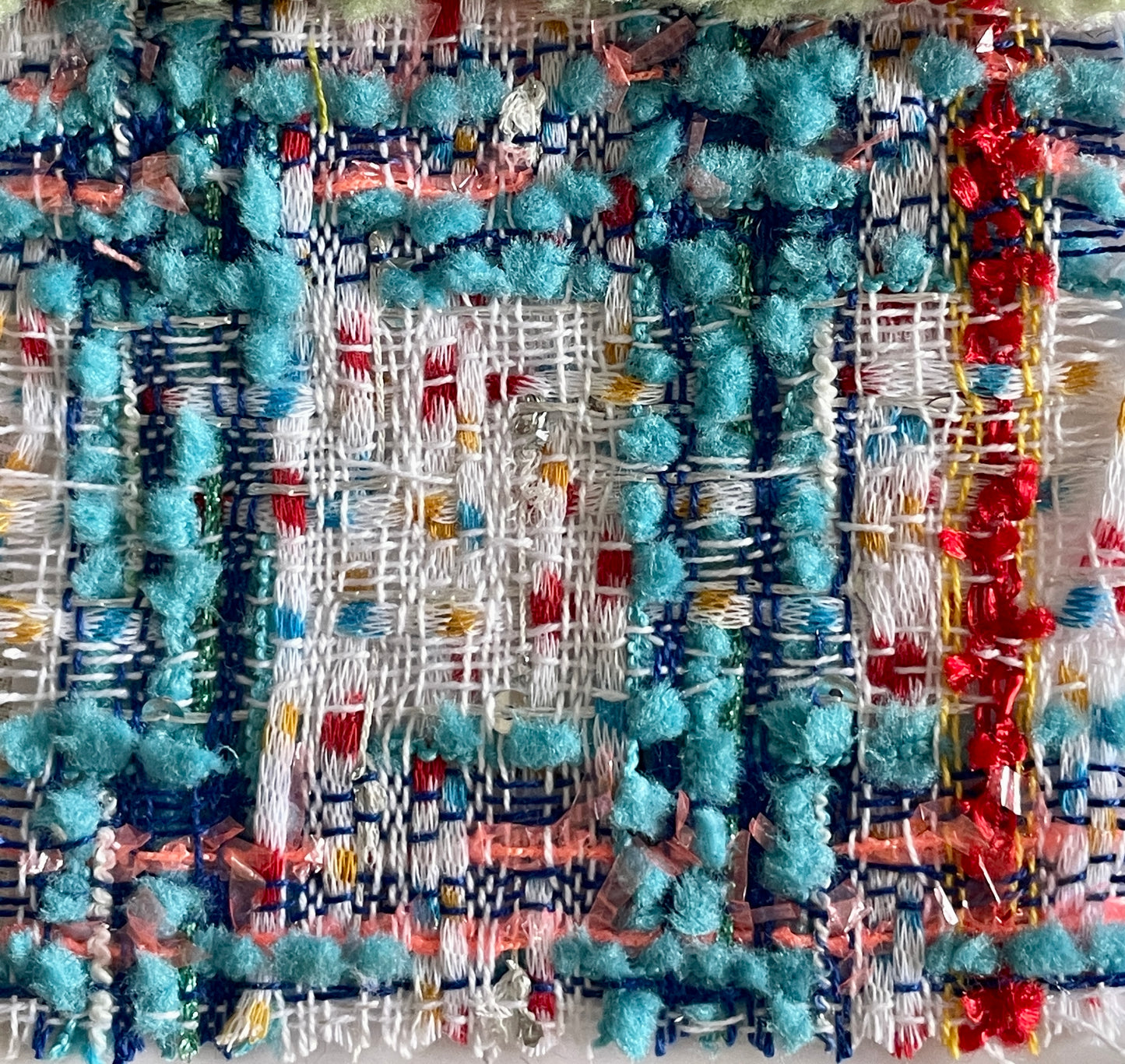 Multi-Color New Arrival Tweed Fabric - Natasha Fabric