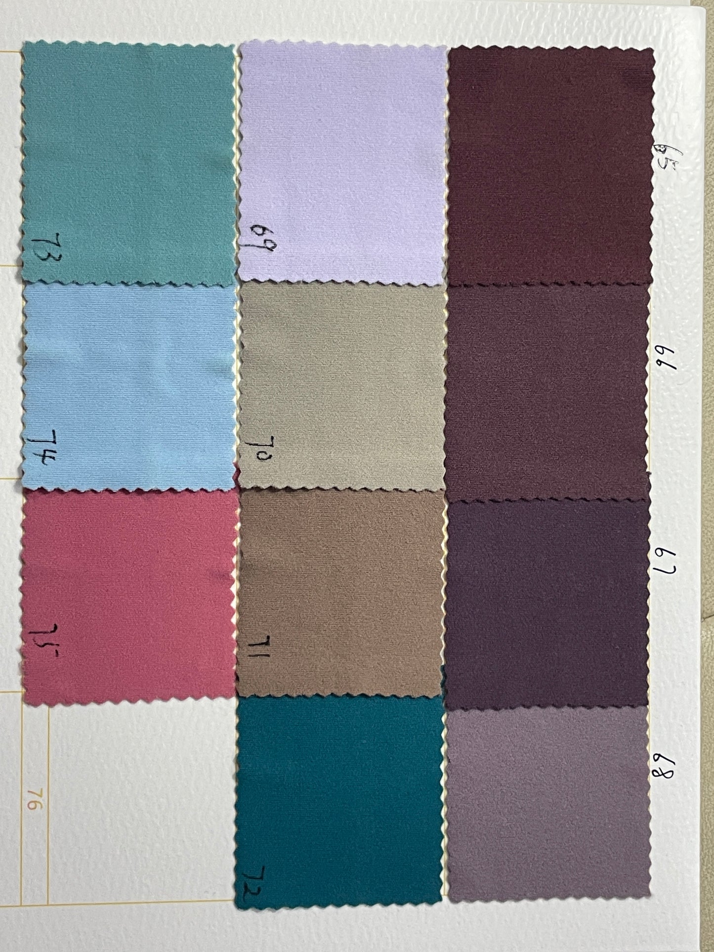 Nudity Feeling Active Wear Fabric--Double Side Can Use! - Natasha Fabric
