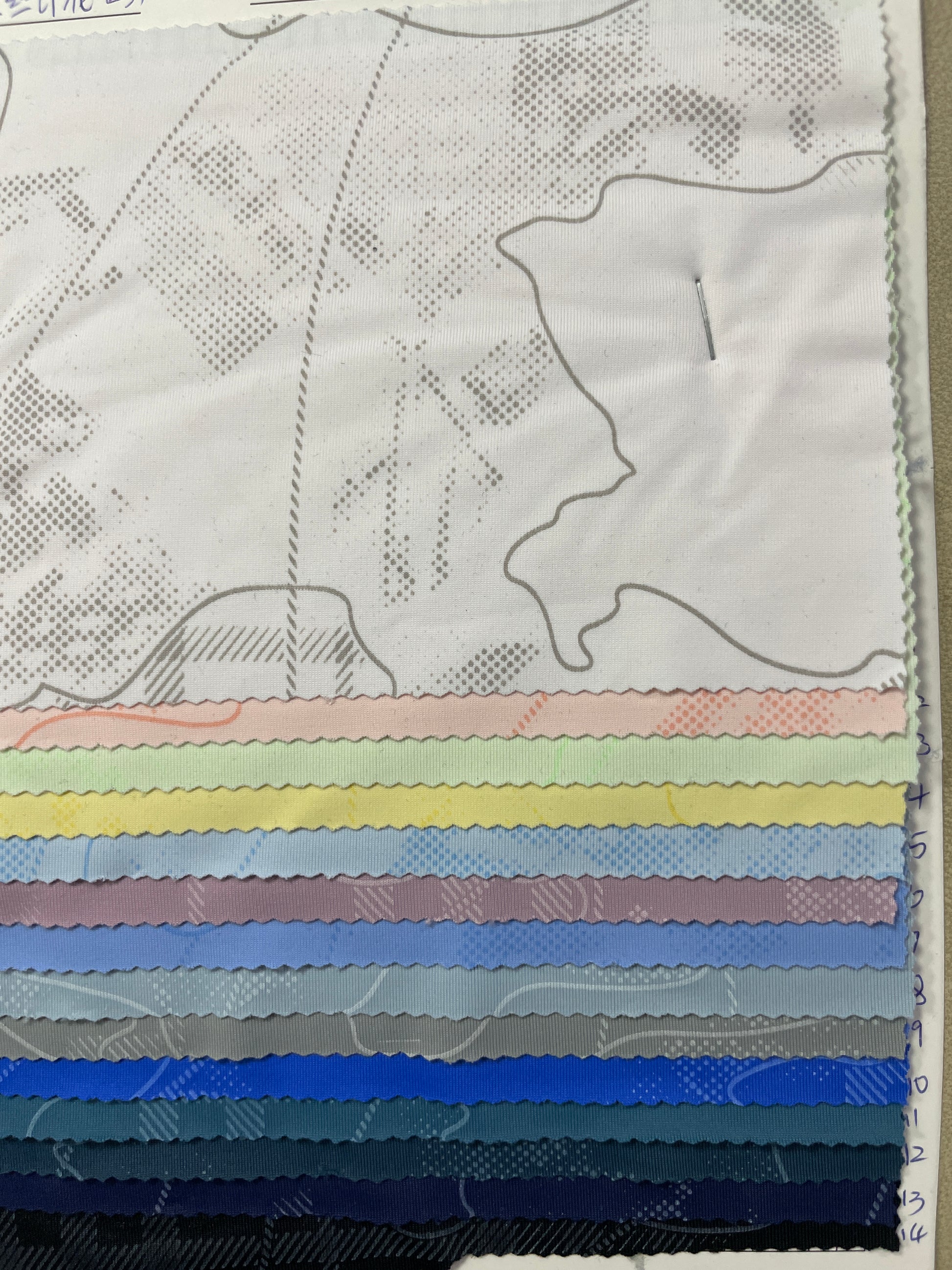Print Swimwear /Active Wear Fabric On Sale - Natasha Fabric