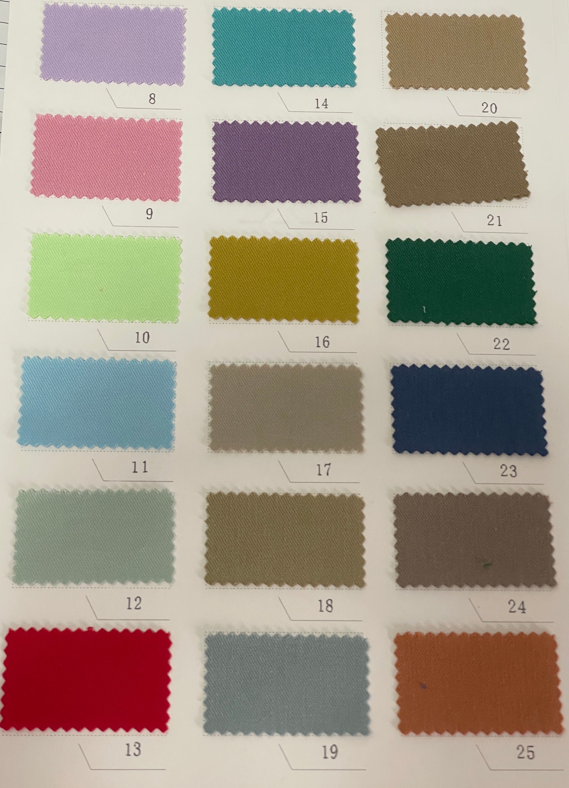 97%C 3%SP Spinning Twill Fabric - Natasha Fabric