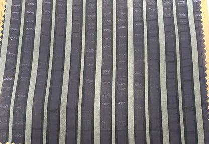Silk Cotton Poly Blended Stripes Fabric - Natasha Fabric