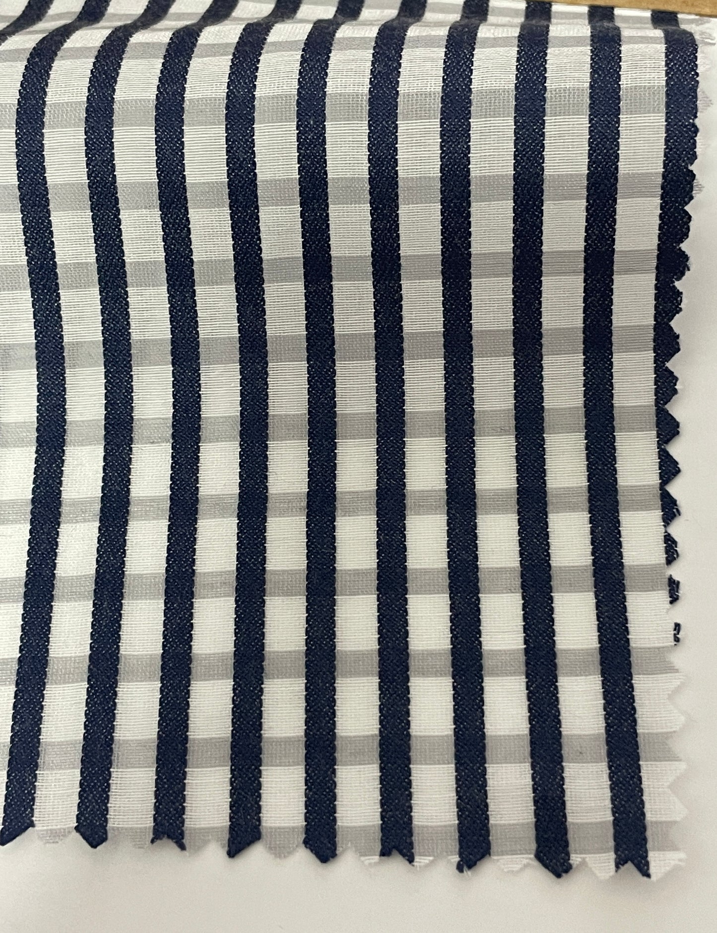 Silk Cotton Blended Check/Plaid Fabric - Natasha Fabric