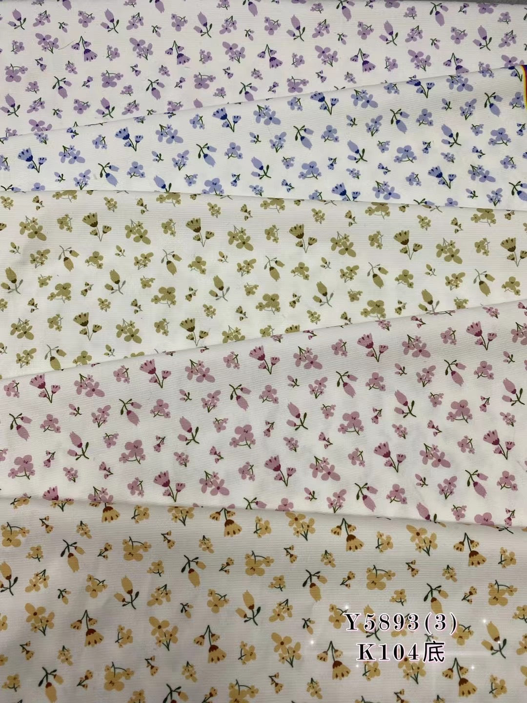 100% Polyester Ditsy Print Fabric - Natasha Fabric