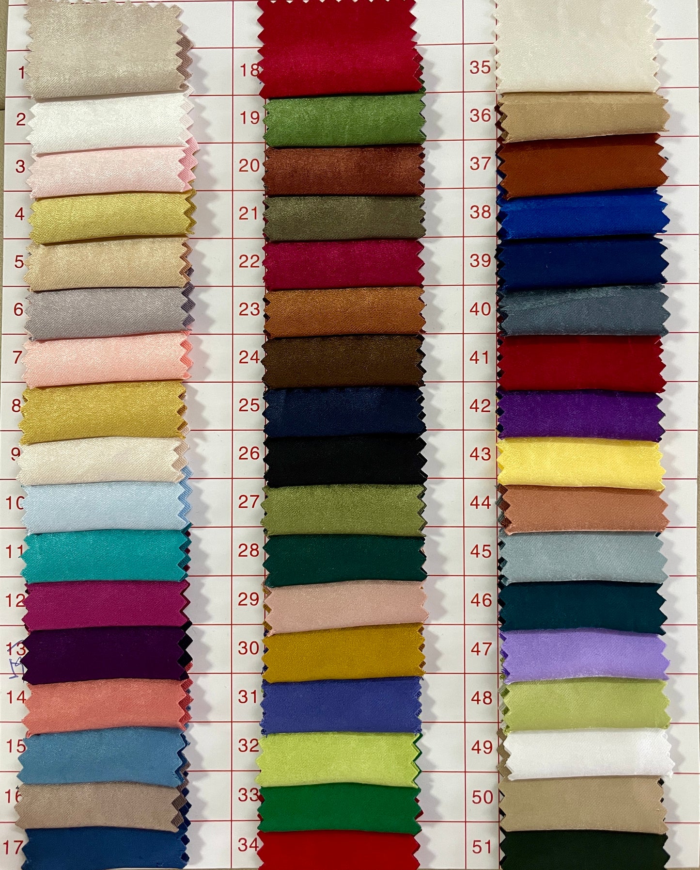 Imitation Acetic Acid Polyester Satin Fabric - Natasha Fabric