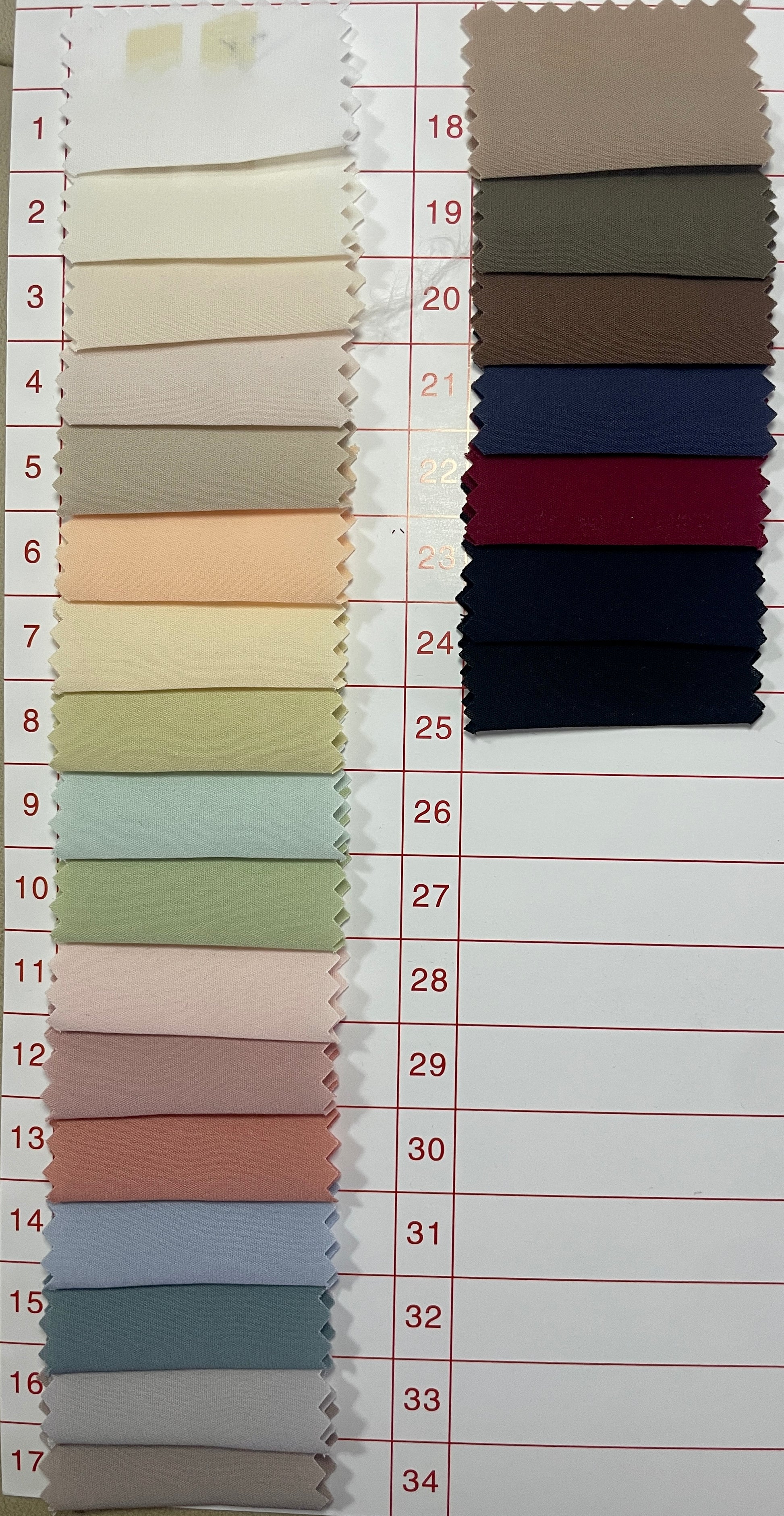 2023 New Woven Poly  Fabric - Natasha Fabric