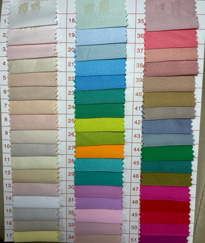 Stretchy Poly Satin Fabric - Natasha Fabric