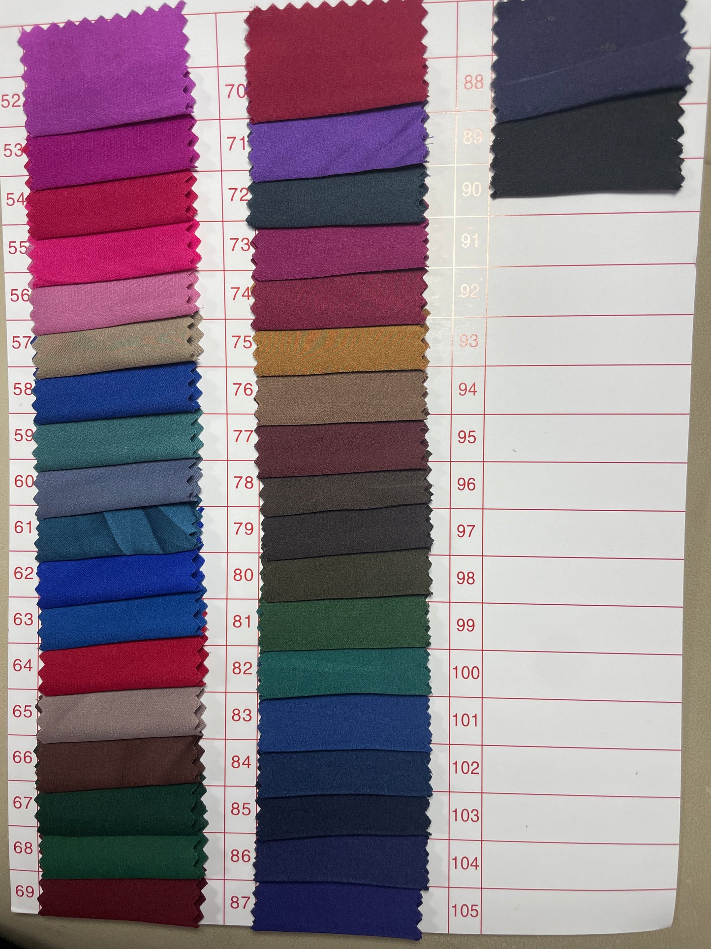 Stretchy Poly Satin Fabric - Natasha Fabric