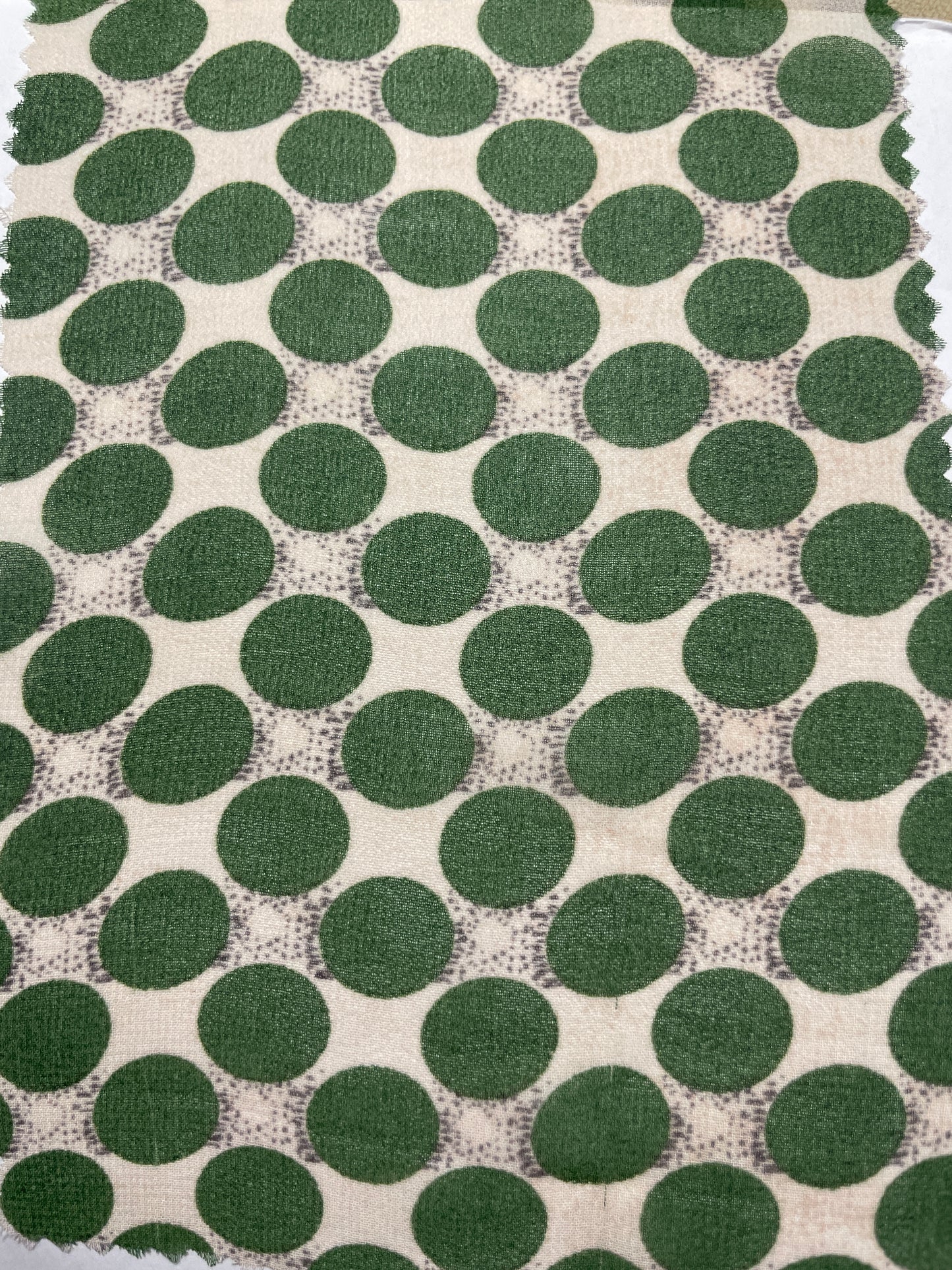 100% Polyester Print Fabric--Dots Print-Chiffon - Natasha Fabric