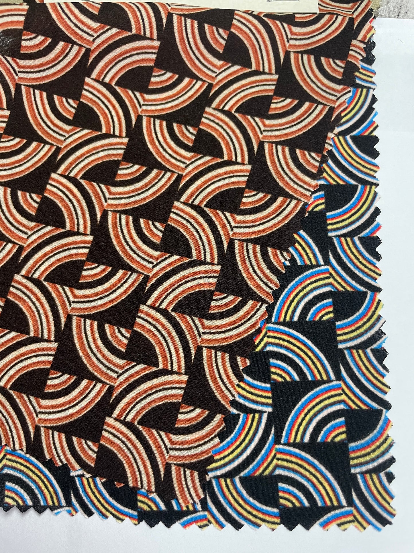 100% Polyester Print Fabric--Geometry Print - Natasha Fabric