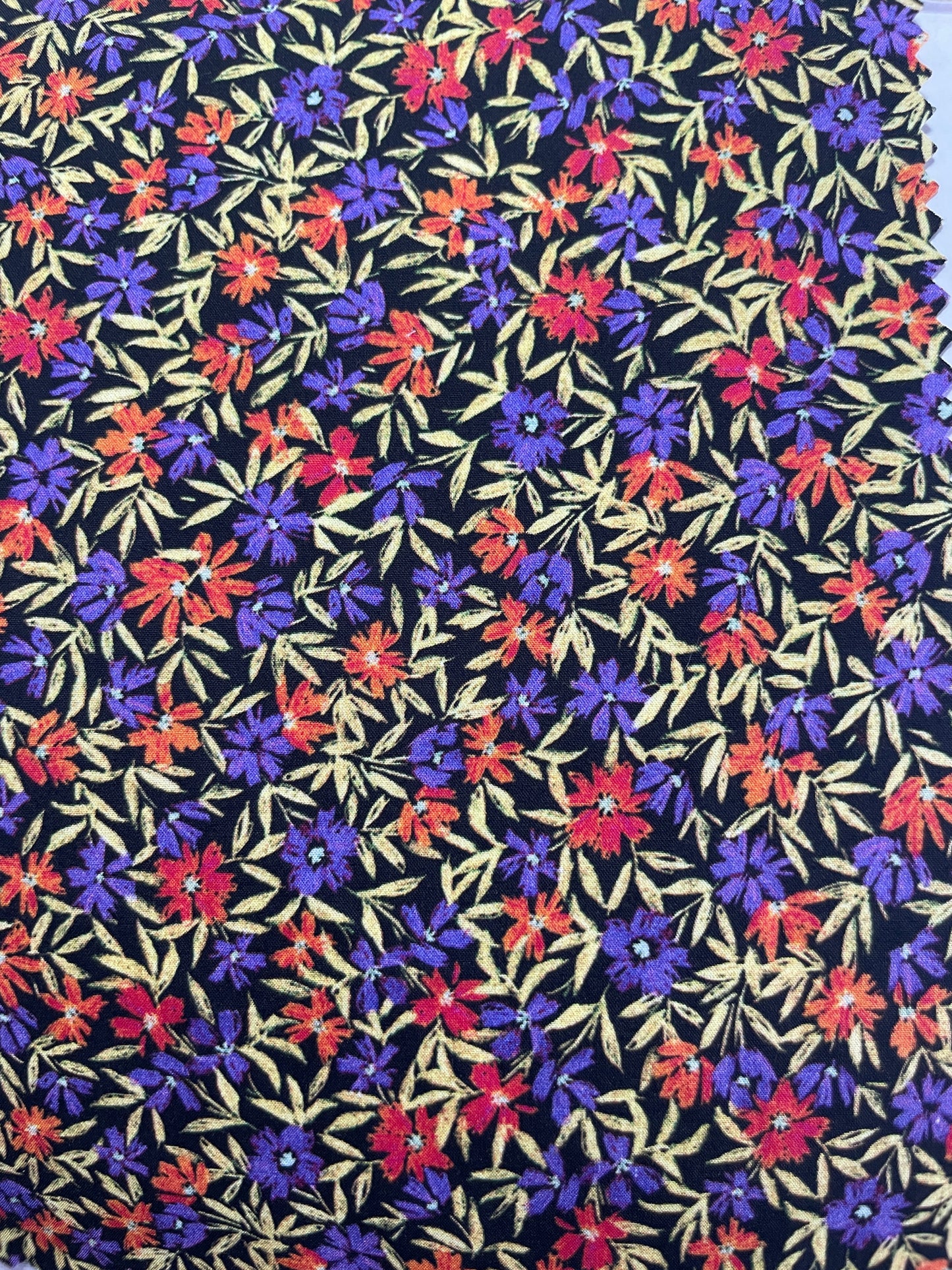 100% Cotton Print Fabric--Small Flower Patterns Print - Natasha Fabric