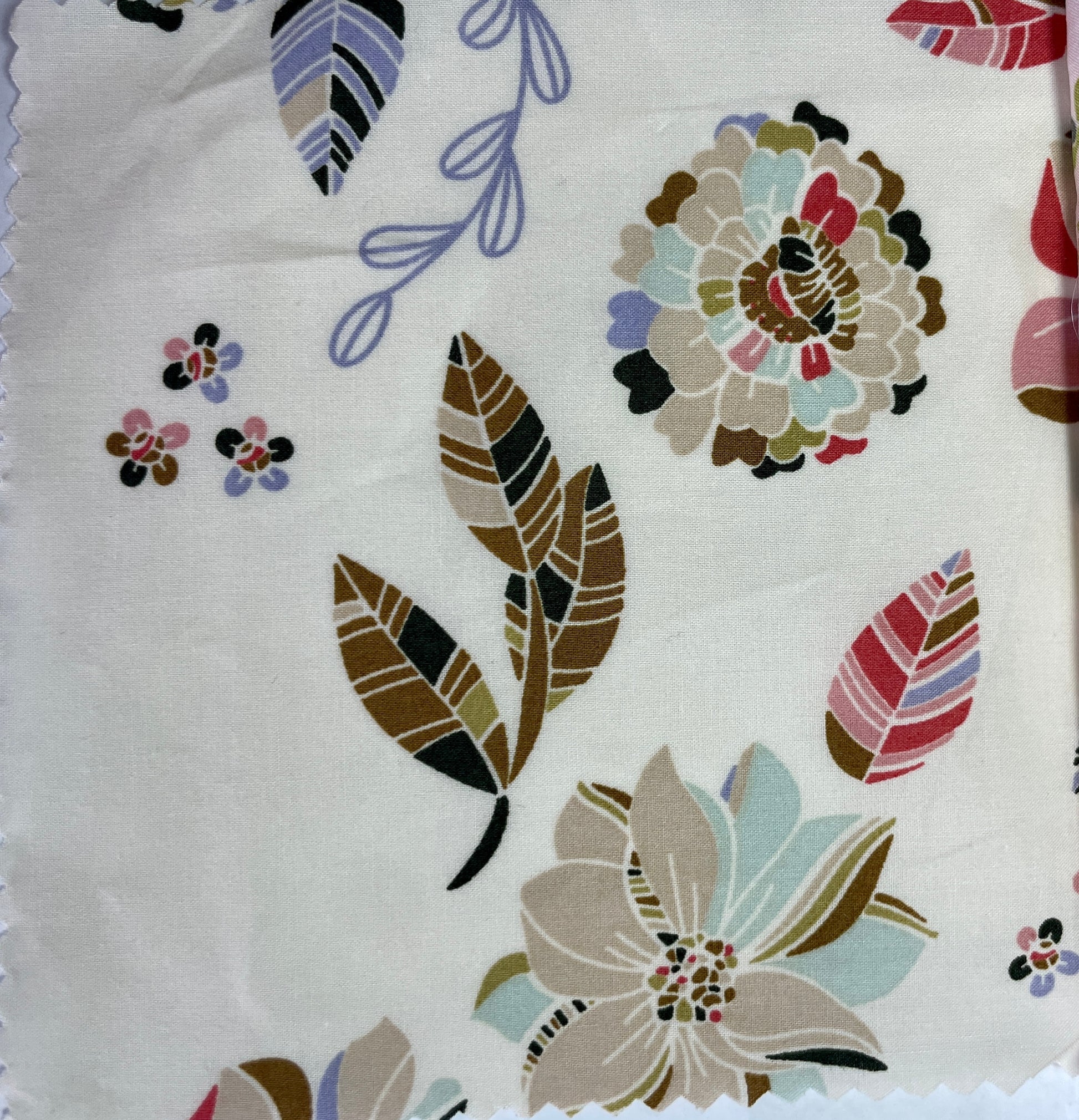 100% Cotton Print Fabric--Floral Patterns - Natasha Fabric