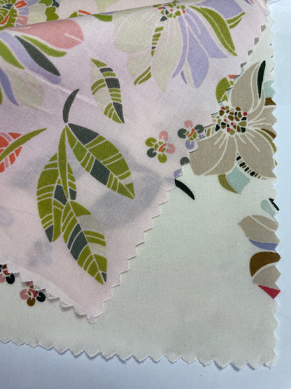 100% Cotton Print Fabric--Floral Patterns - Natasha Fabric