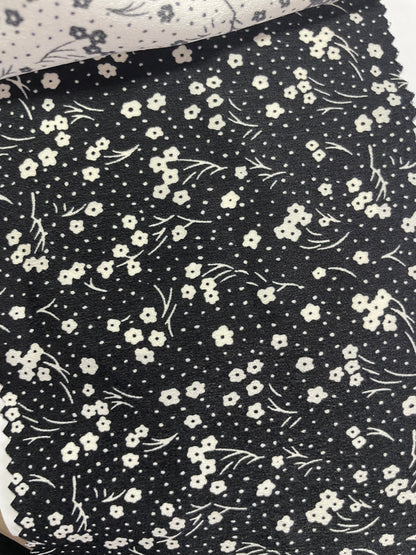 Wholesale 100% Polyester Print Fabric-- Small Flowers Print - Natasha Fabric