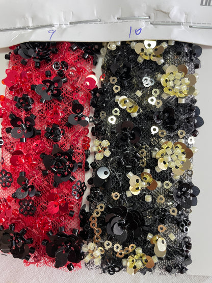 Sequin& Small Beads Fabric on Sale for Evening Dress - Natasha Fabric