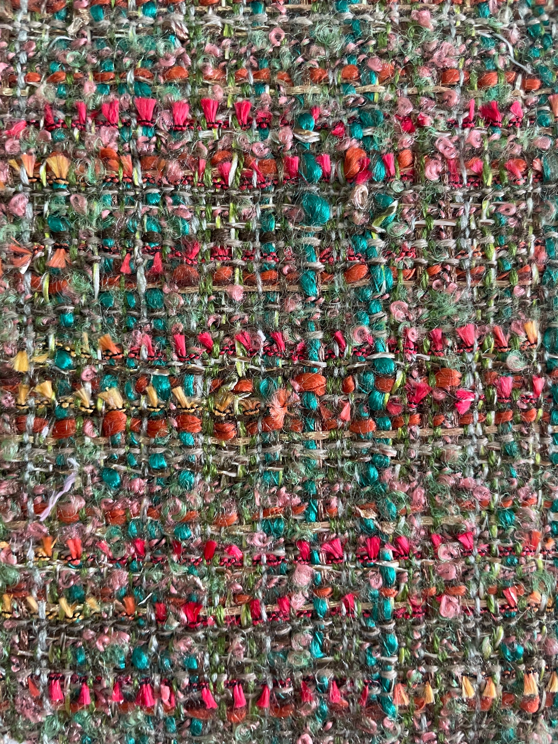 Multi-Color Blended Boucle/Tweed--Nice Design - Natasha Fabric