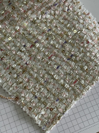 Hot Selling Boucle and Tweed Fabric--With Metallic - Natasha Fabric