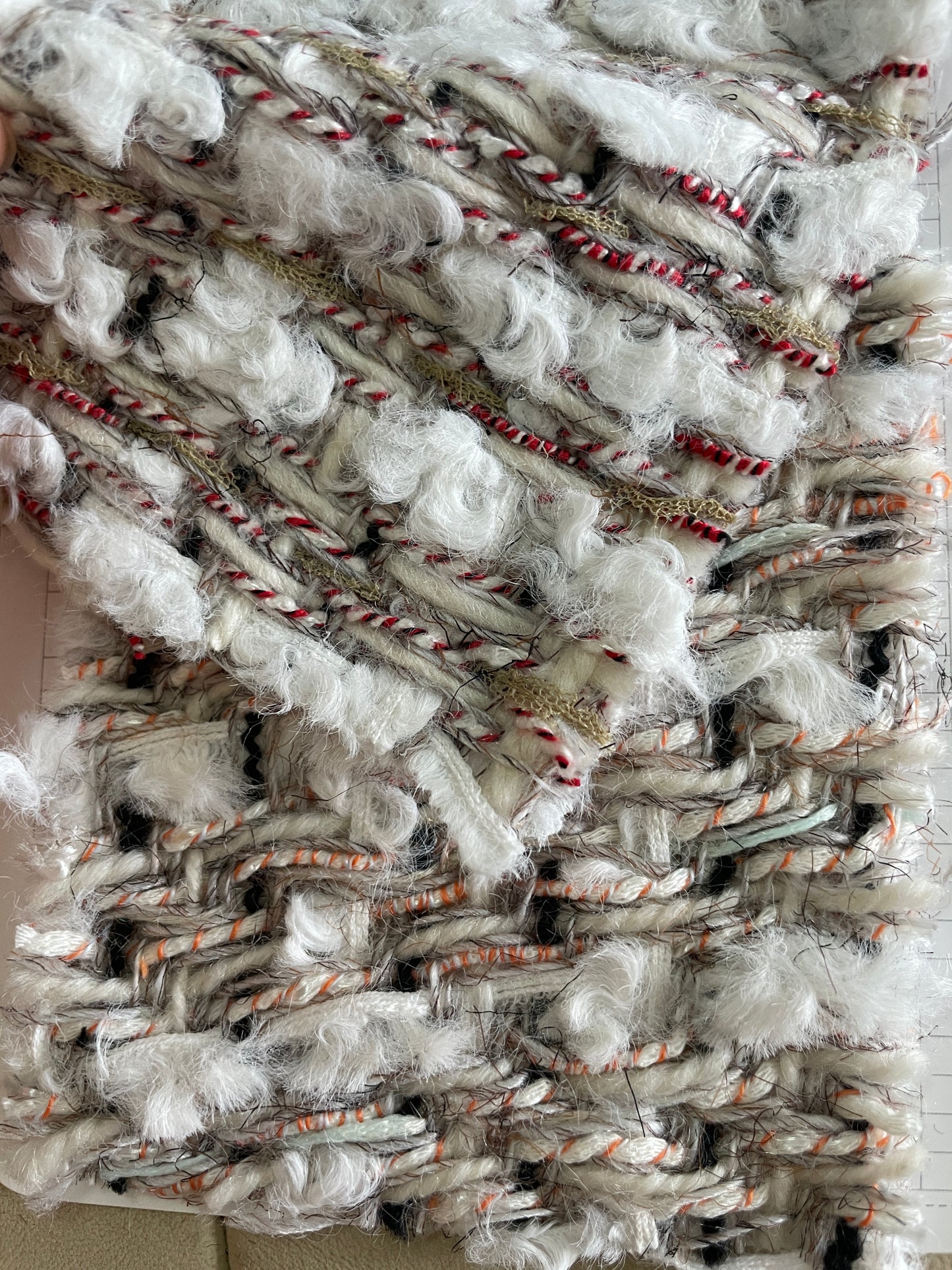 Hot Selling Multi-color Boucle and Tweed Fabric/Fur Fabric - Natasha Fabric