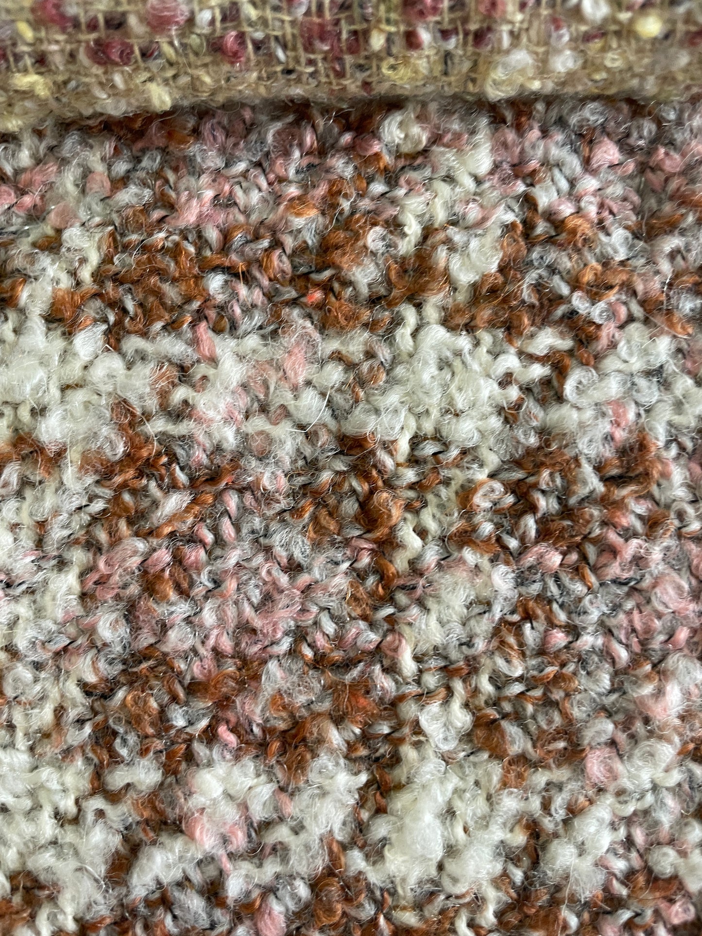 Hot Selling Multi-color Boucle/Tweed Fabric - Natasha Fabric