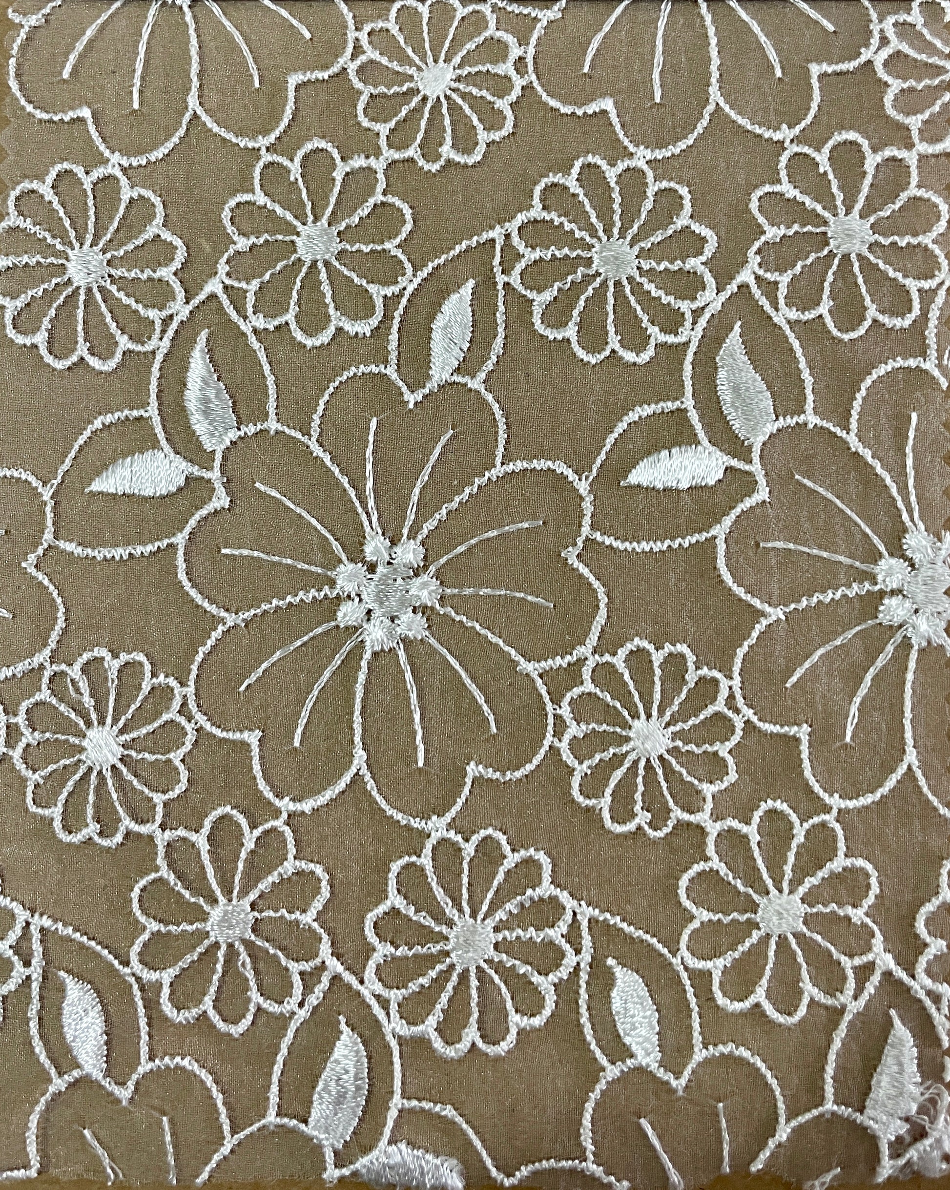 High quality Viscose Polyester Blended Woven  Embroidery Fabric - Natasha Fabric