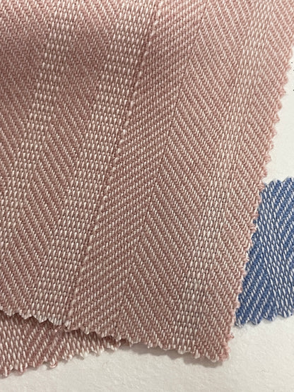 Polyester Rayon Blended Fabric-With Nice Herring Bone Texture - Natasha Fabric