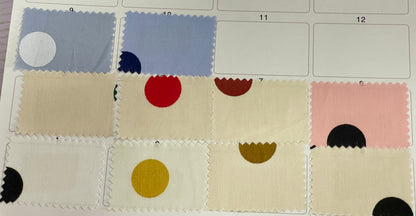 100% Cotton Dots Print Fabric - Natasha Fabric