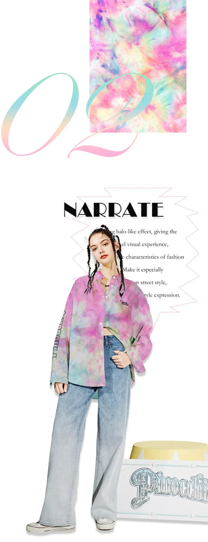 Tie-Dye Cotton Print  Fabric for Summer - Natasha Fabric