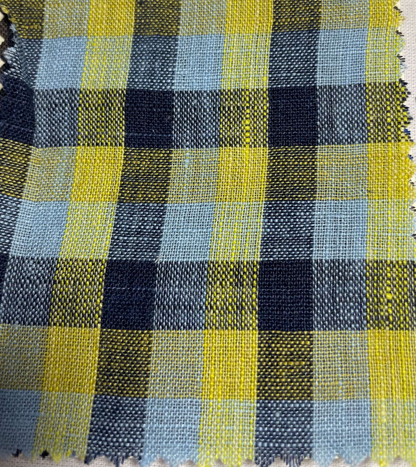 Hot Selling100% Linen Yarn Dyed Plaid Fabric For Shirt - Natasha Fabric