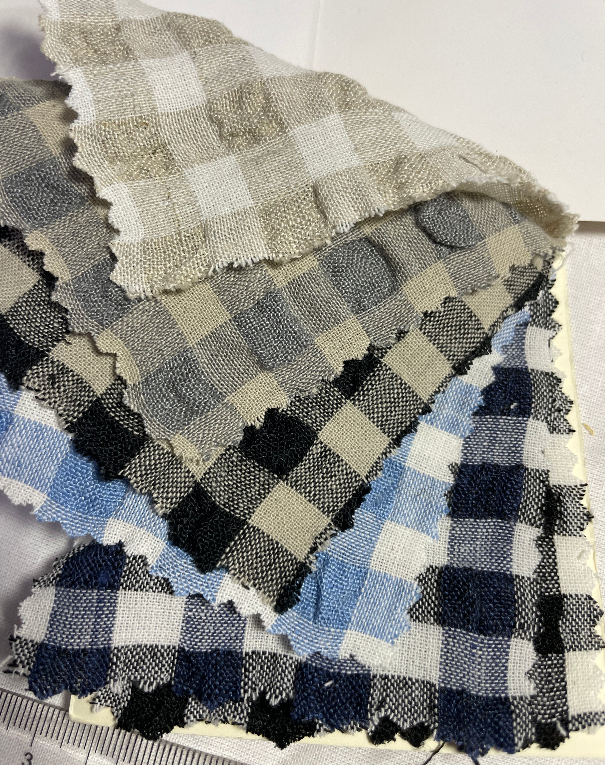 100% Linen Crepe Yarn Dyed Plaid Fabric For Shirt - Natasha Fabric