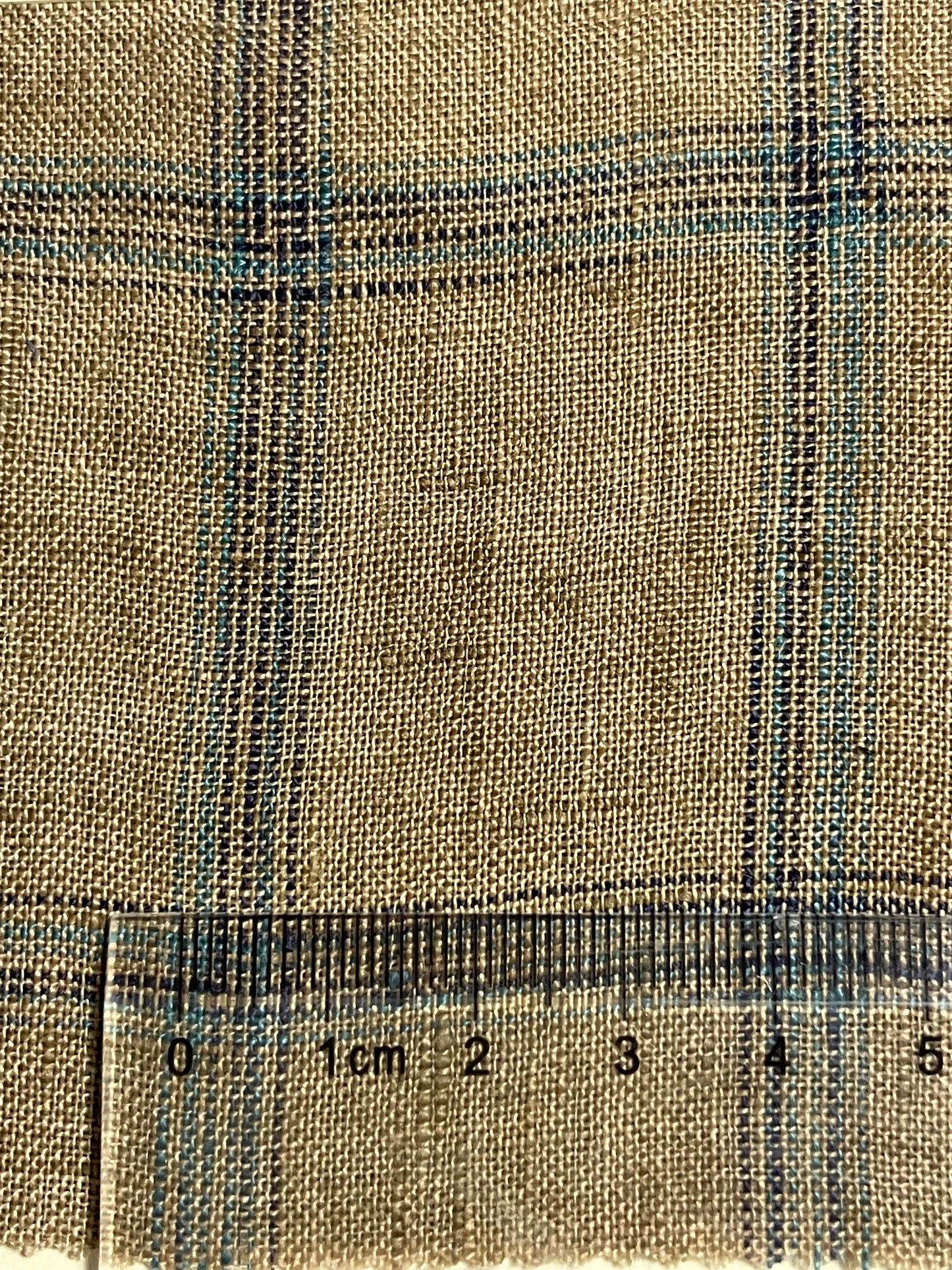 Linen Yarn Dyed Check Fabric On Sale - Natasha Fabric